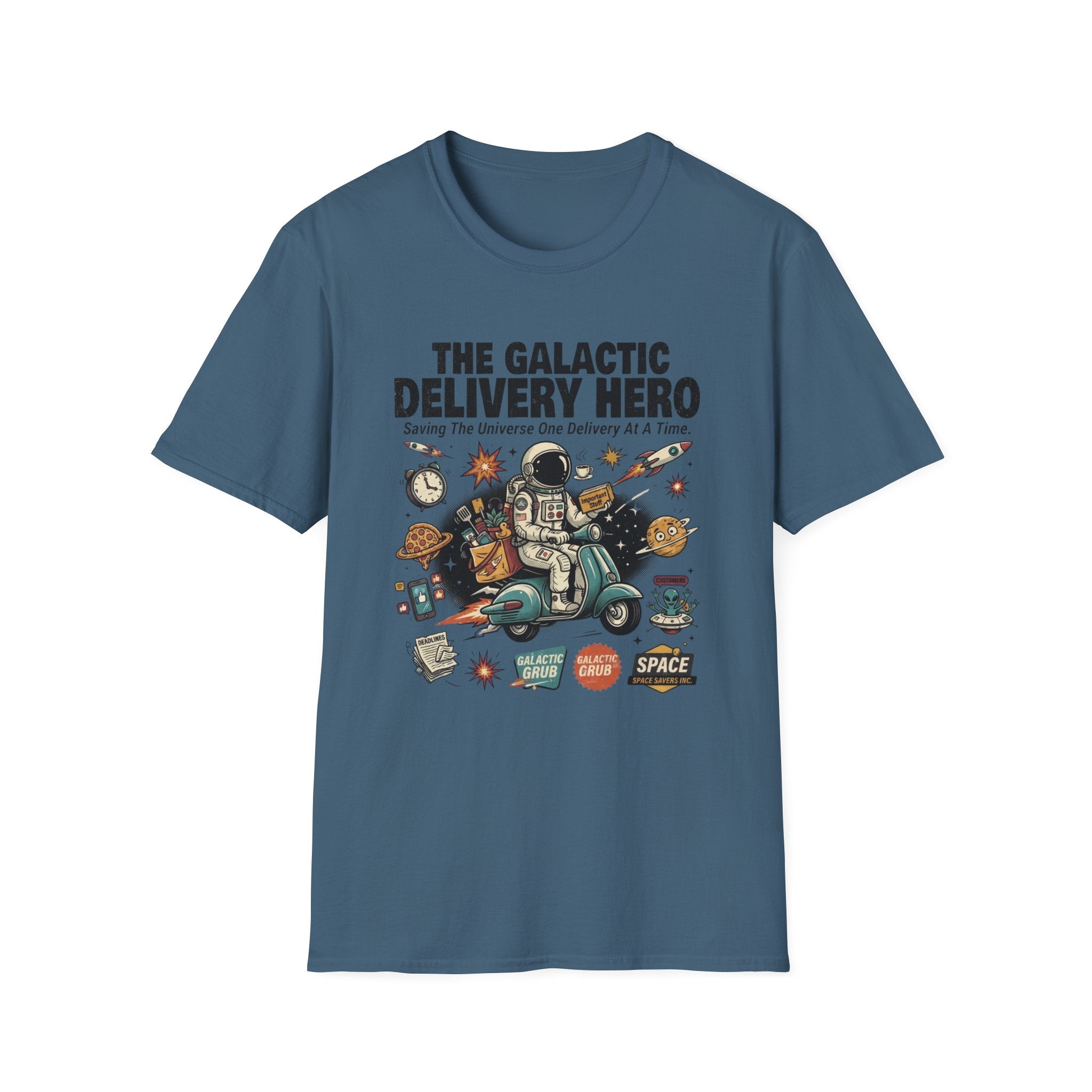 The Galactic Delivery Hero T-Shirt