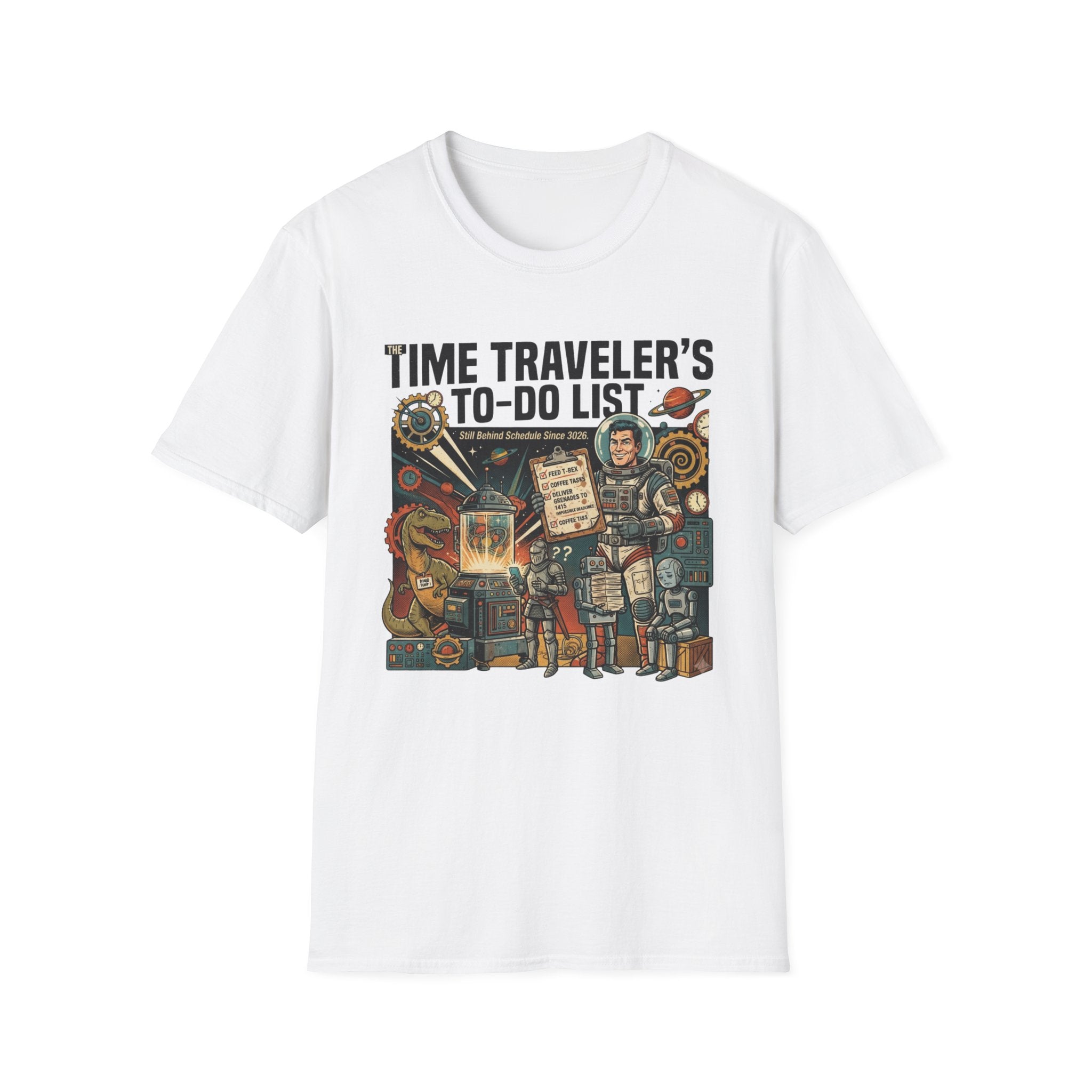 The Time Traveler’s To-Do List T-Shirt