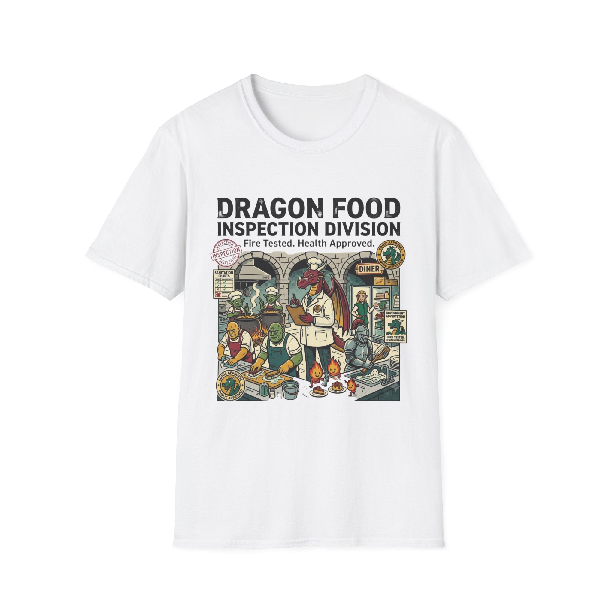 The Dragon Food Inspector T-Shirt