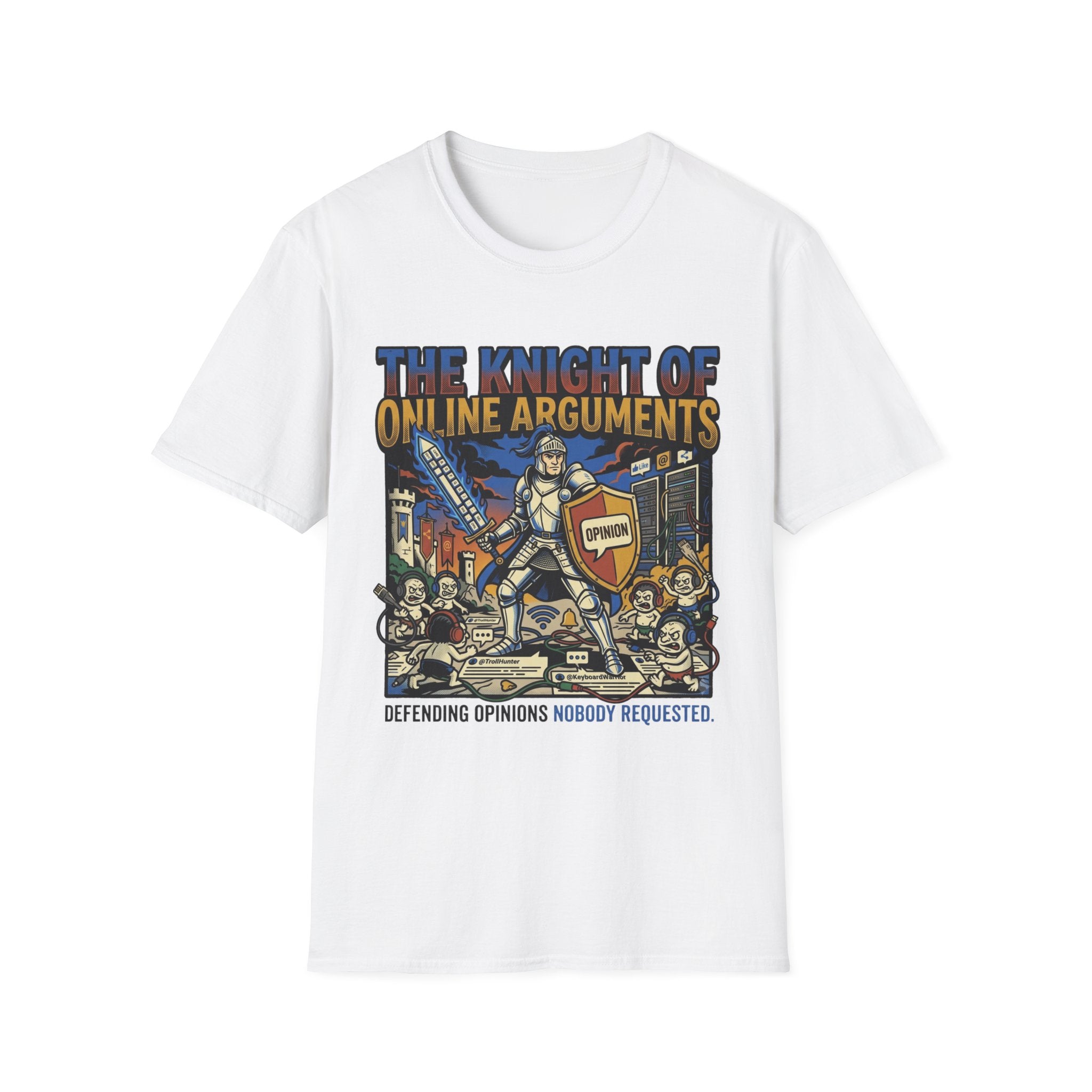 The Knight of Online Arguments T-Shirt