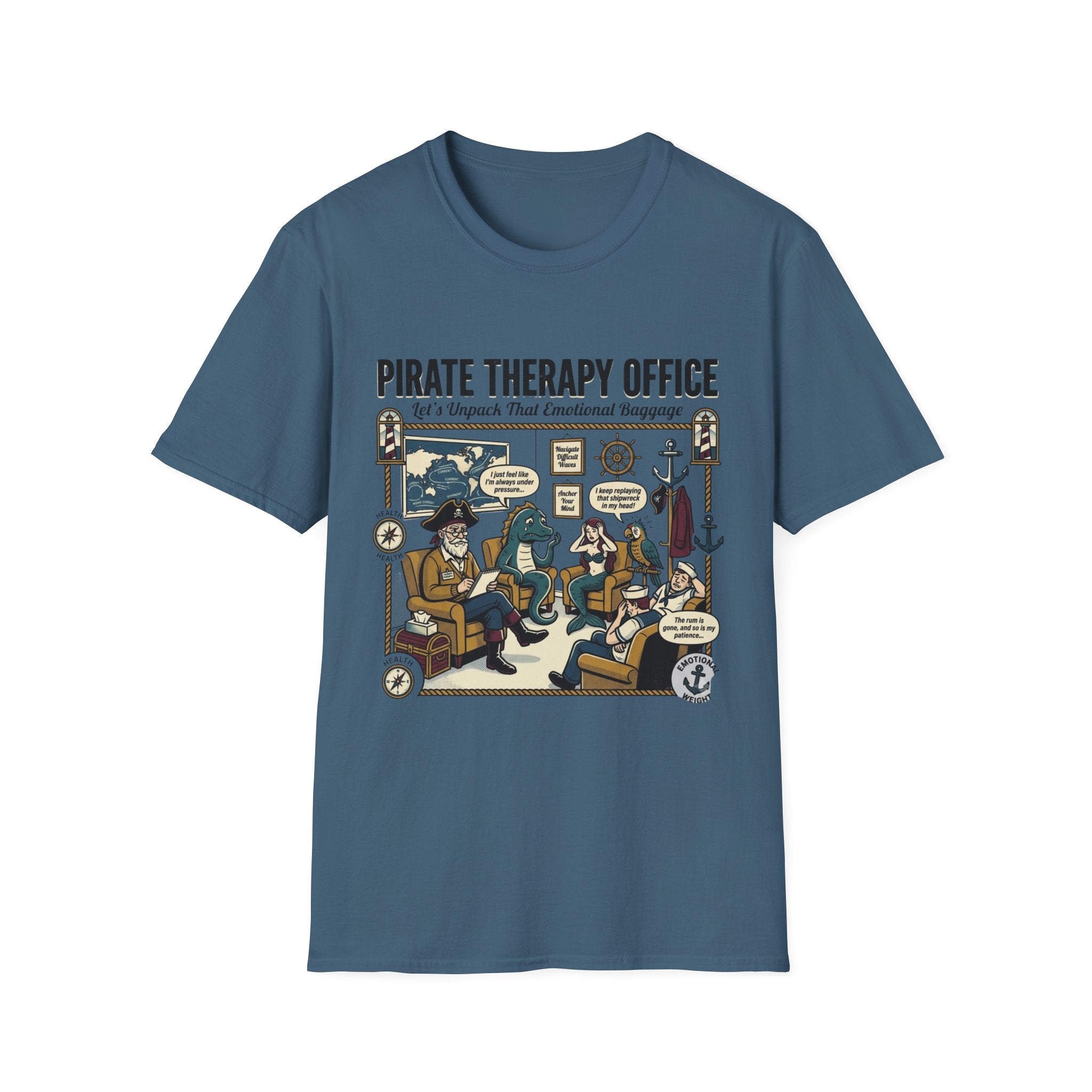 The Pirate Therapy Office T-Shirt