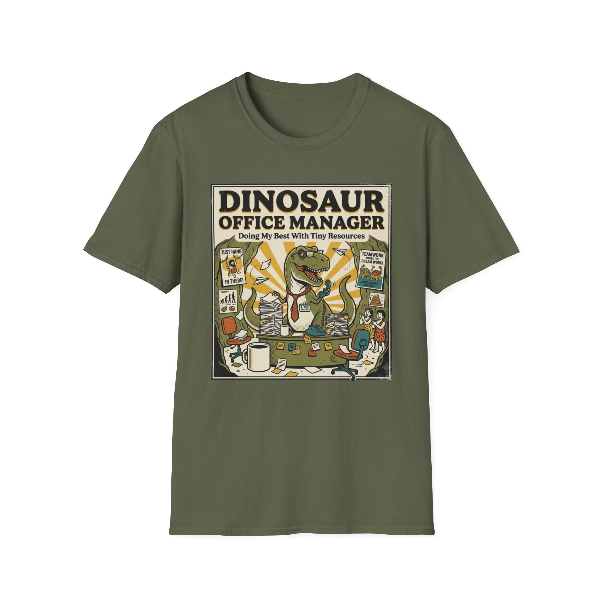 The Dinosaur Office Manager T-Shirt