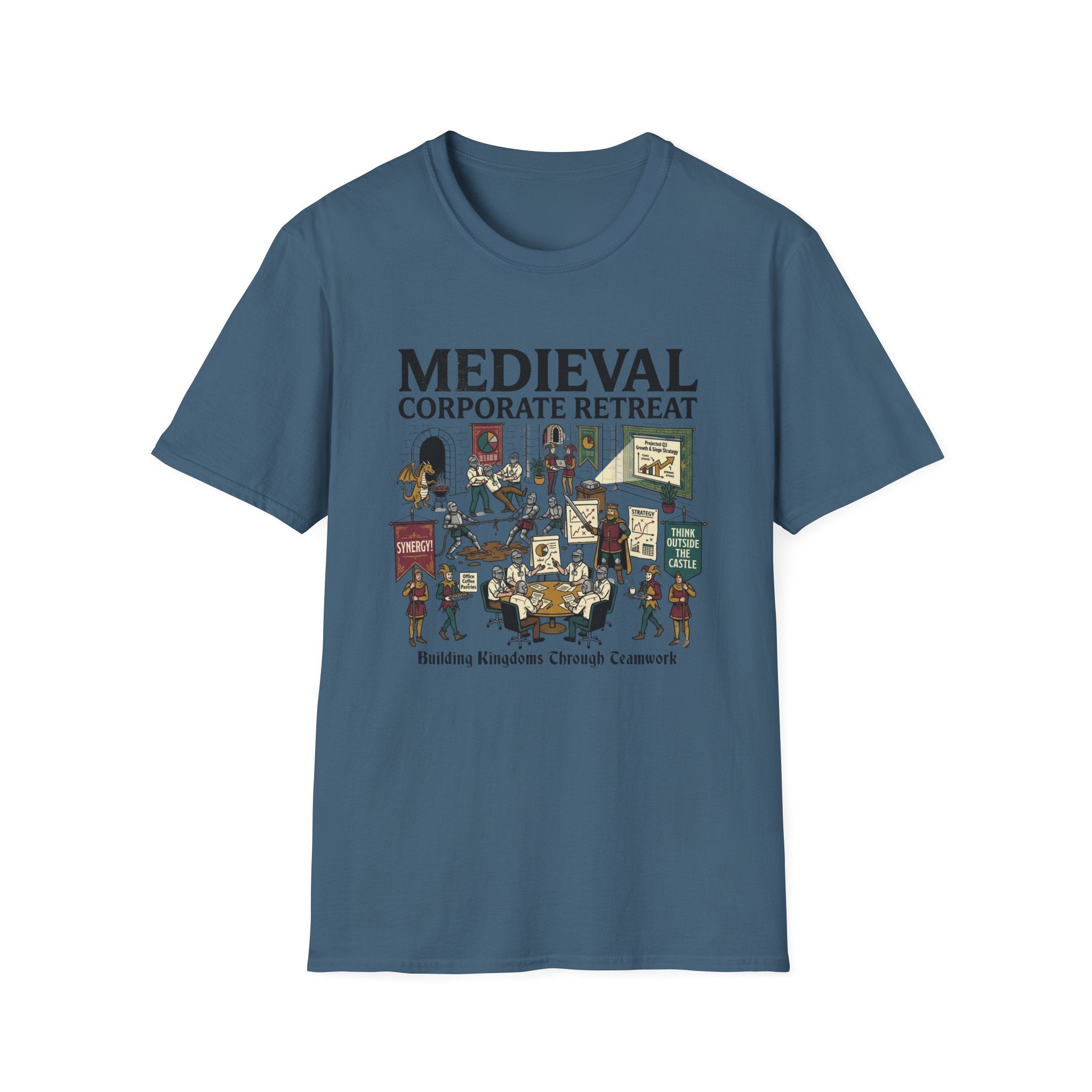 The Medieval Corporate Team-Building Retreat T-Shirt