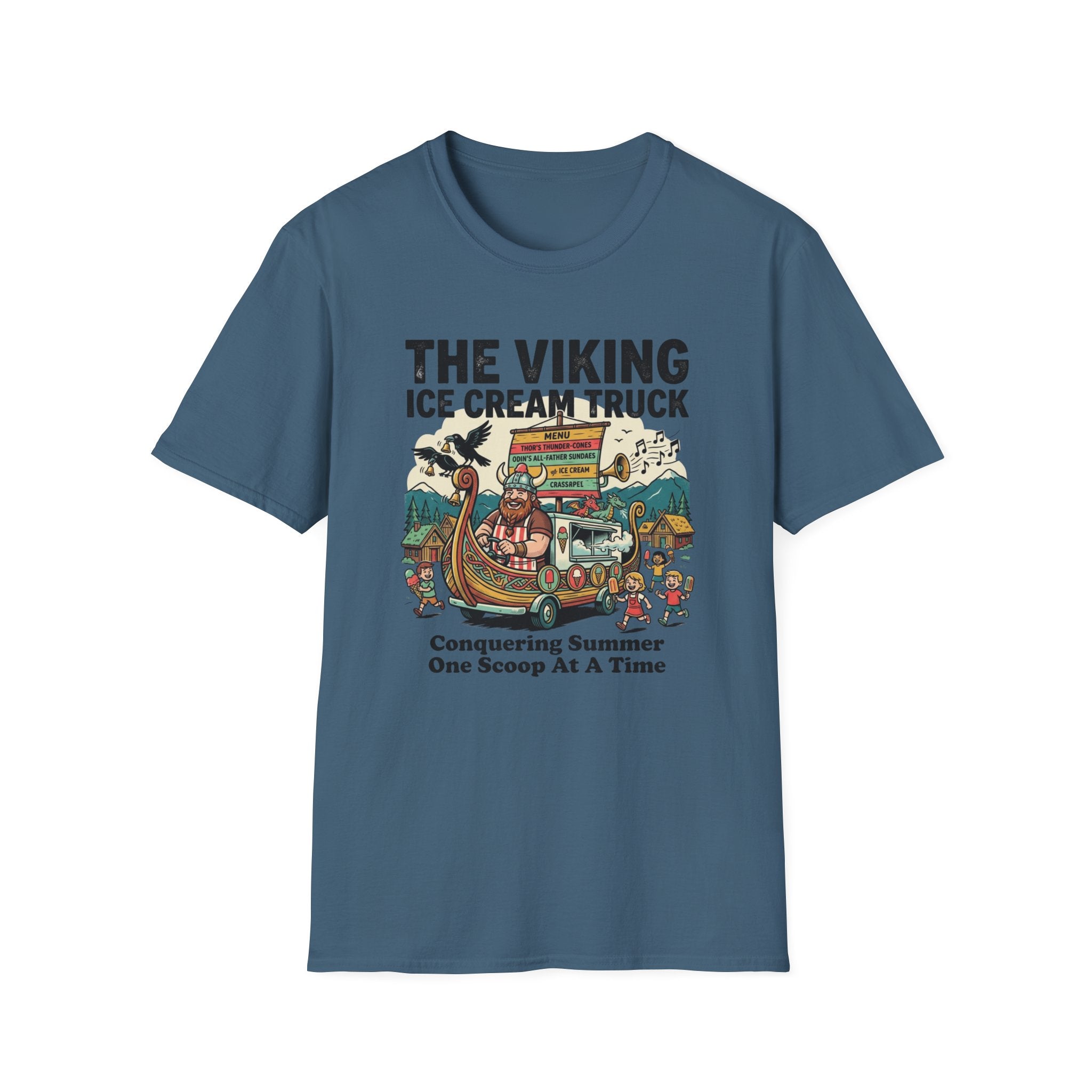 The Viking Ice Cream Truck T-Shirt