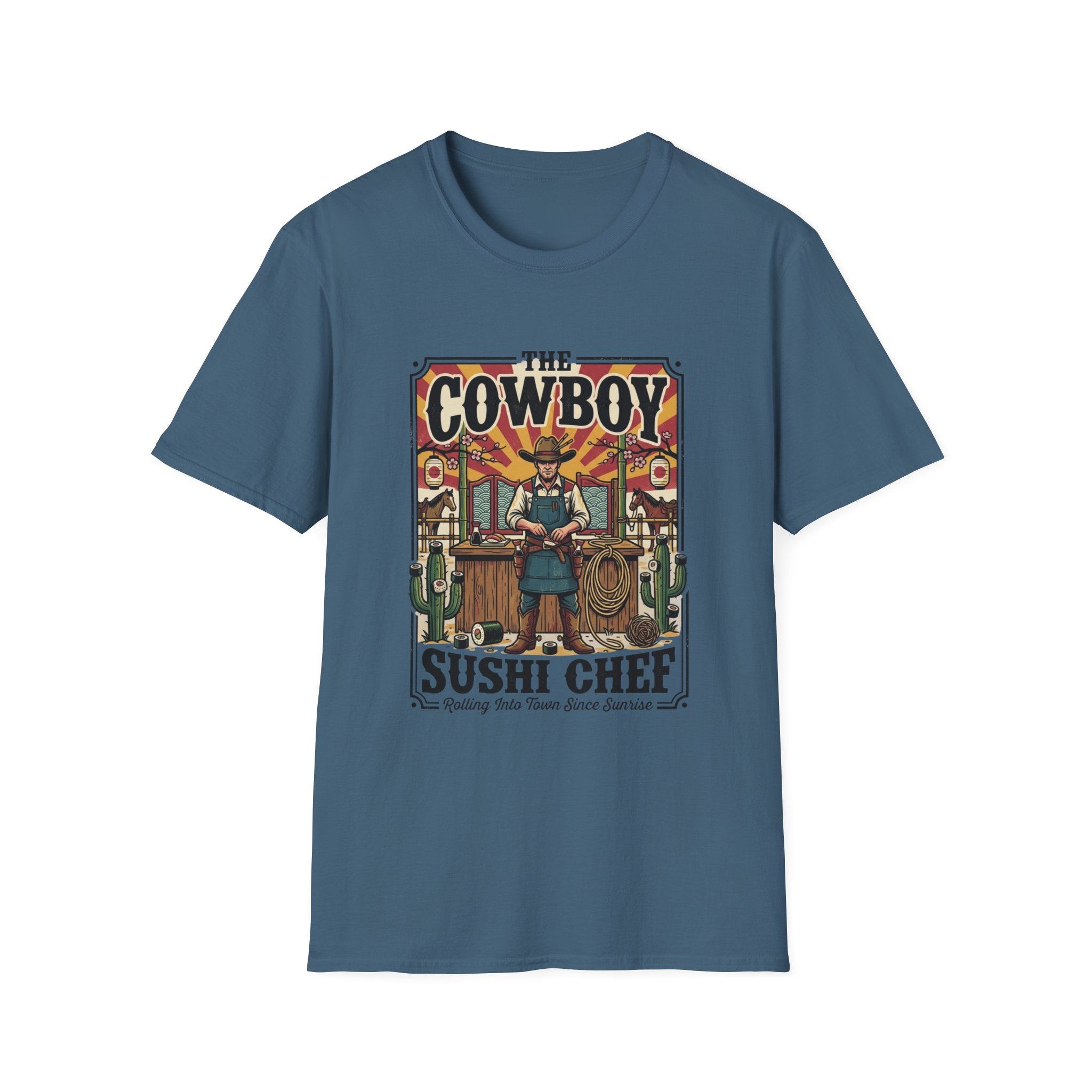 The Cowboy Sushi Chef T-Shirt