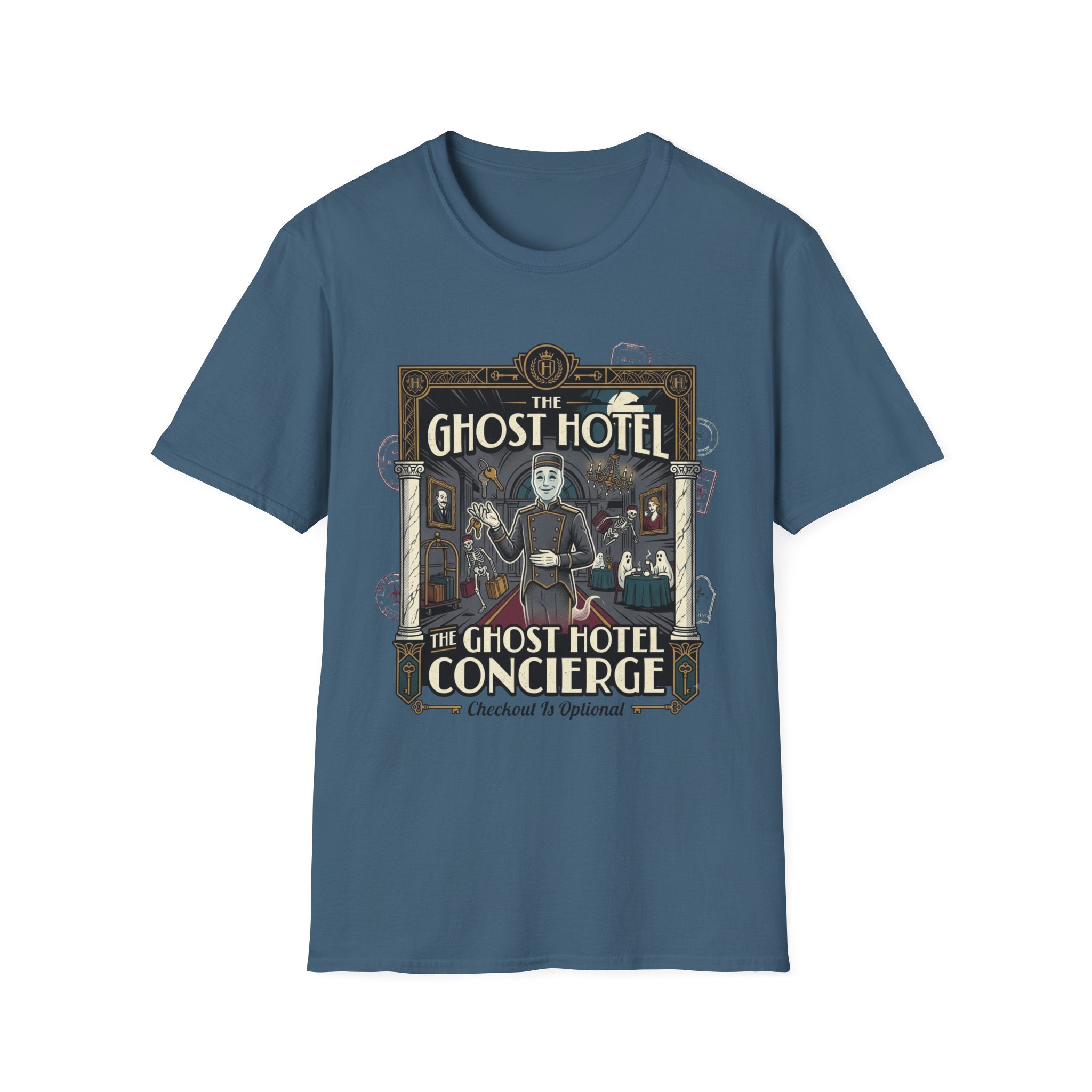 The Ghost Hotel Concierge T-Shirt