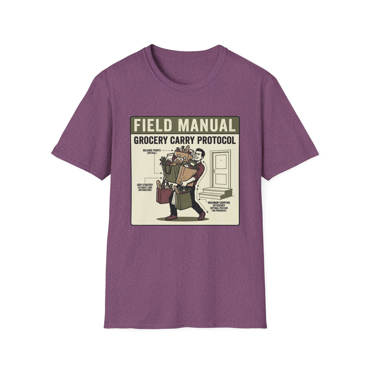 Field Manual- Grocery Carry Protocol T-Shirt