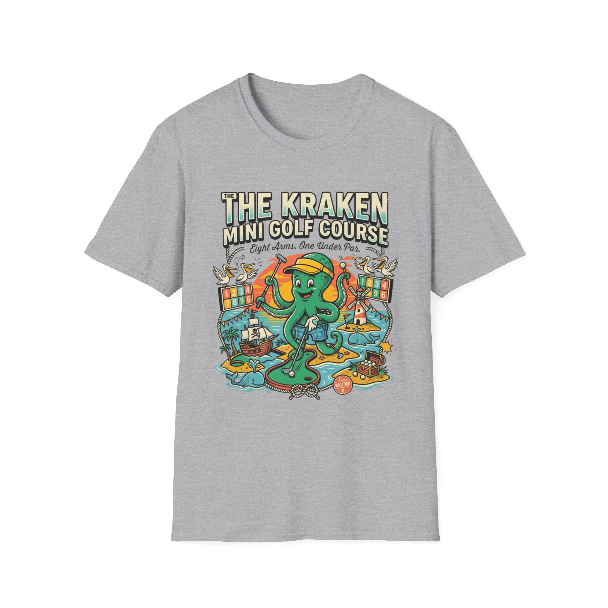 The Kraken Mini Golf Course T-Shirt