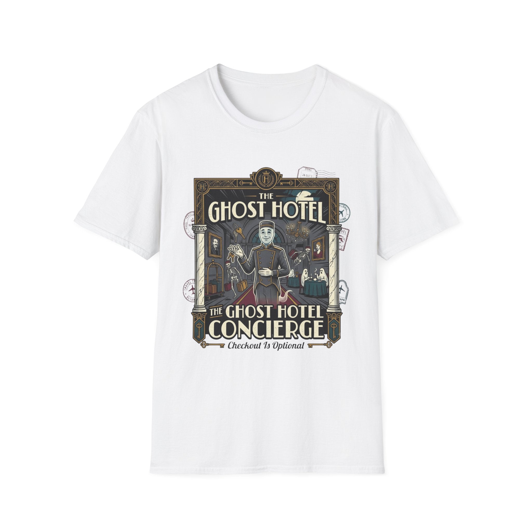 The Ghost Hotel Concierge T-Shirt
