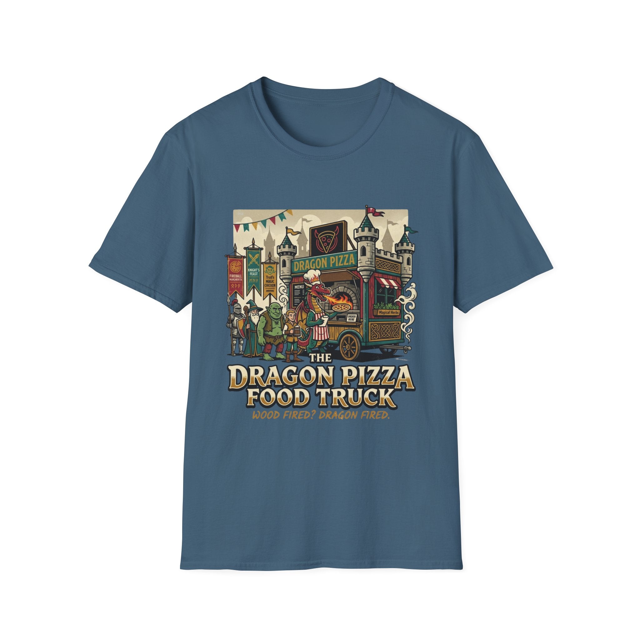 The Dragon Pizza Food Truck T-Shirt