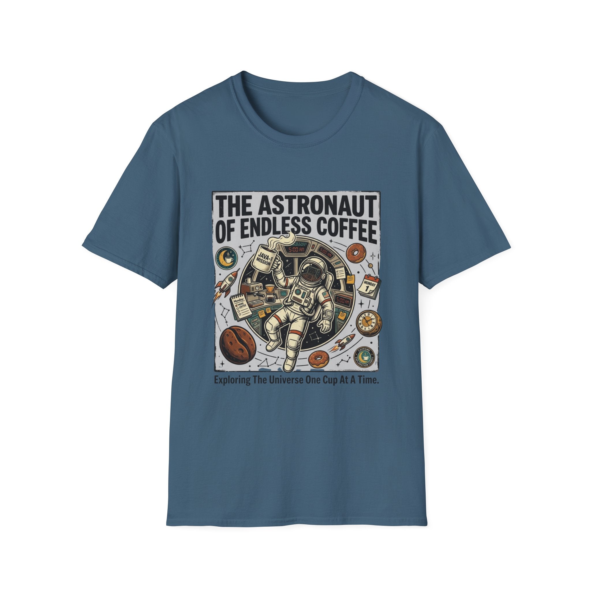 The Astronaut of Endless Coffee T-Shirt