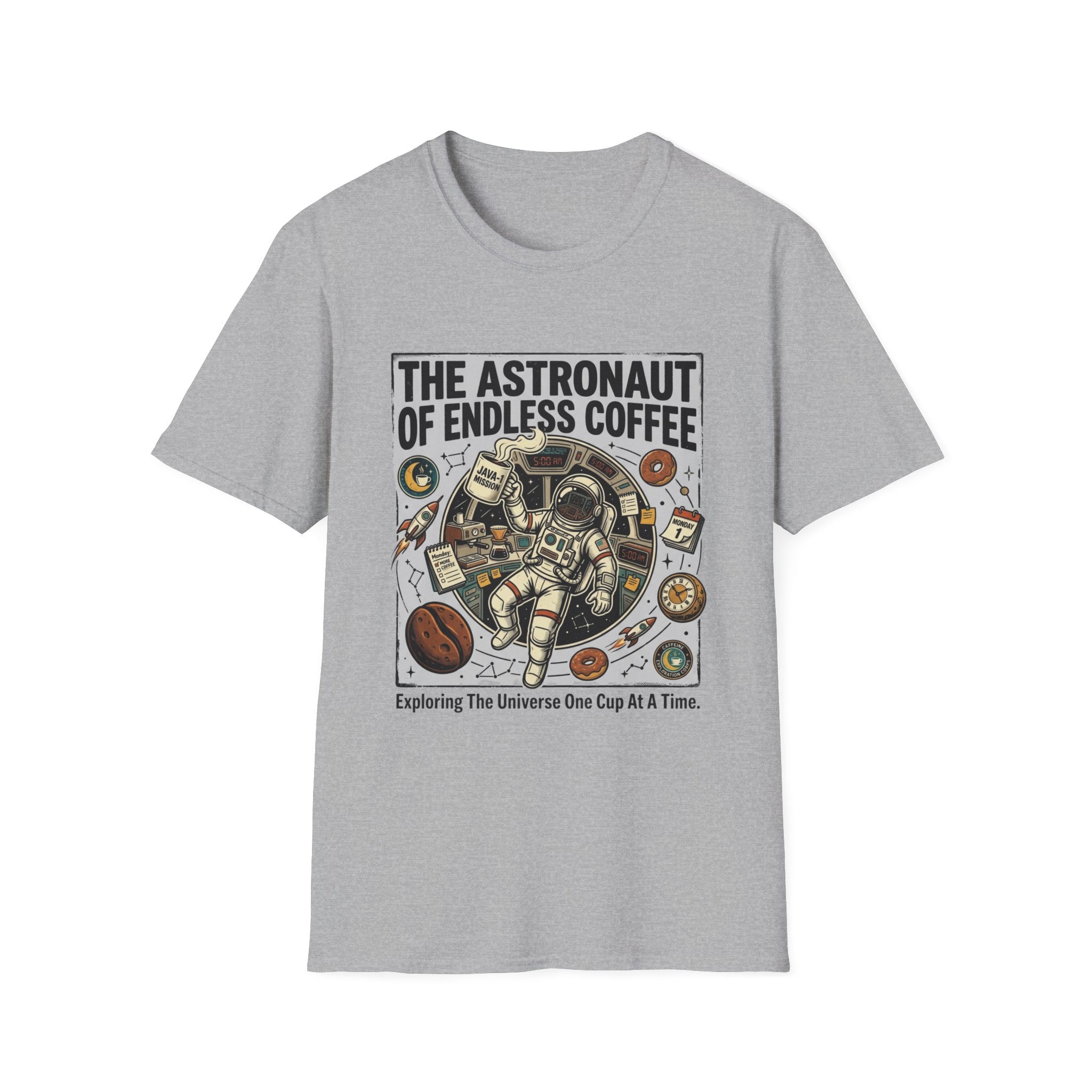 The Astronaut of Endless Coffee T-Shirt