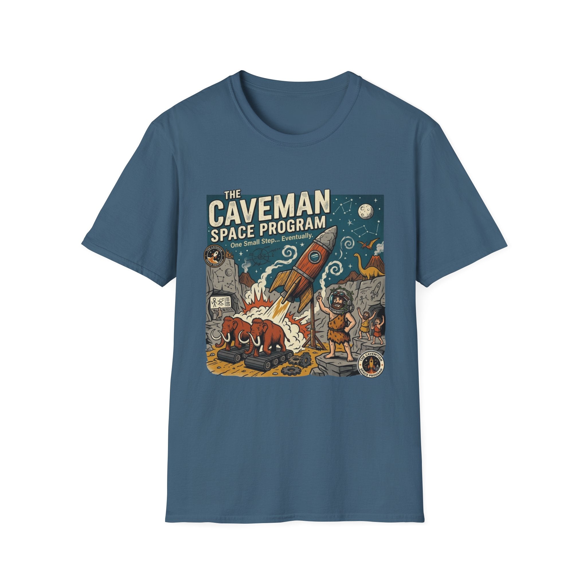 The Caveman Space Program T-Shirt