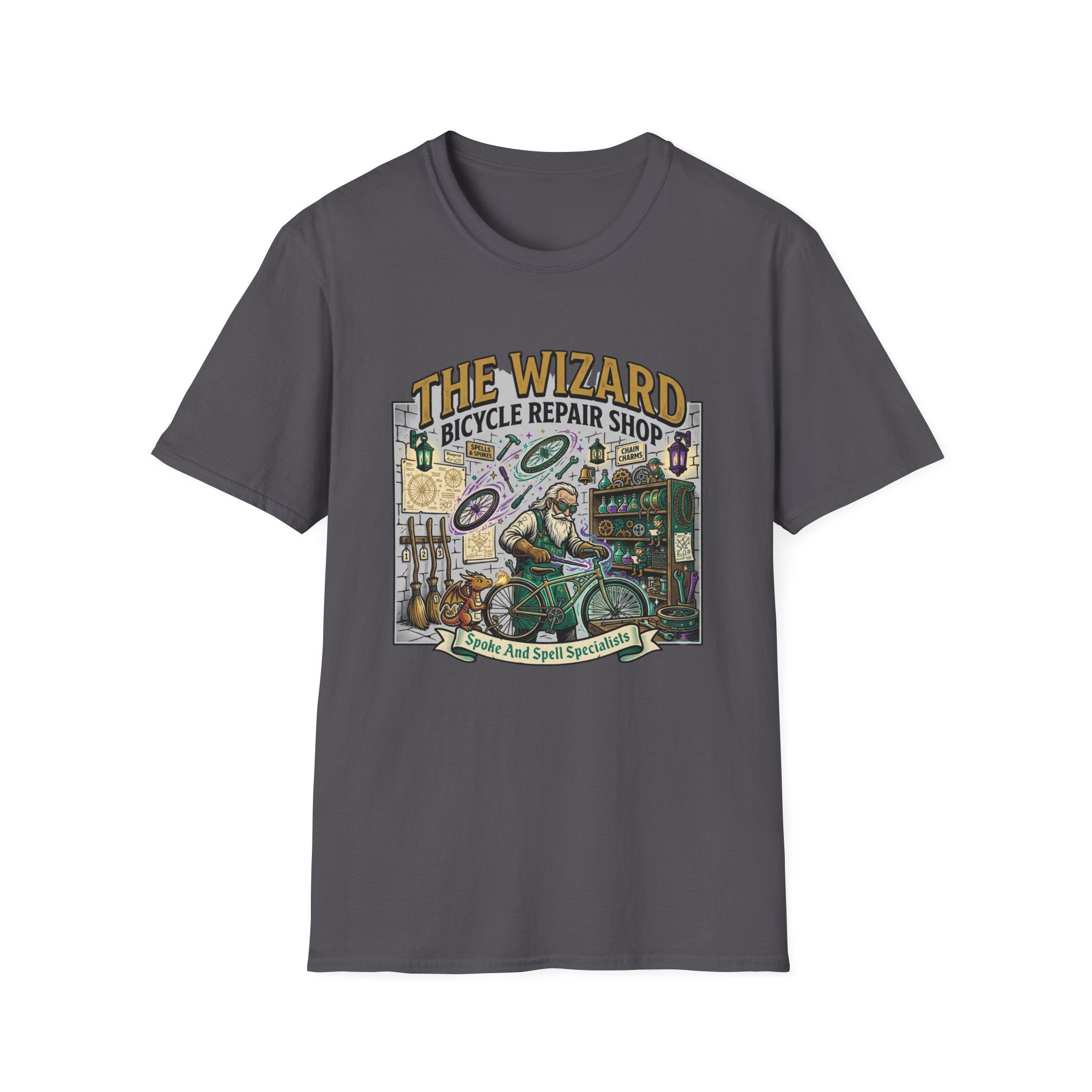 The Wizard Bicycle Repair Shop T-Shirt