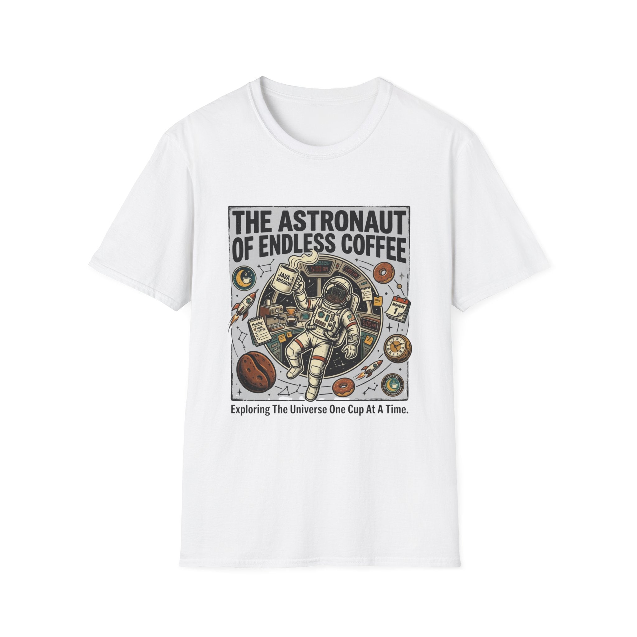 The Astronaut of Endless Coffee T-Shirt