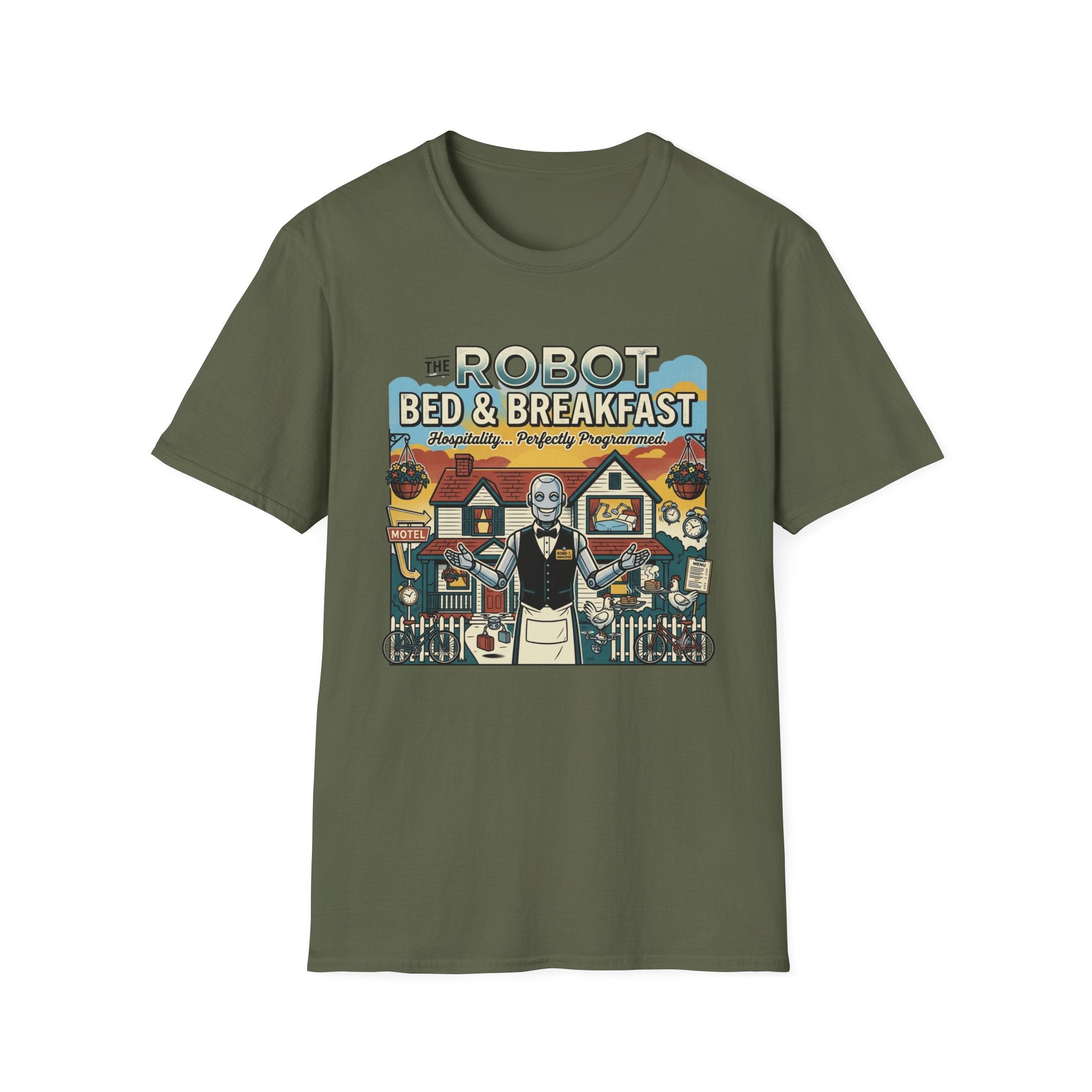The Robot Bed & Breakfast T-Shirt