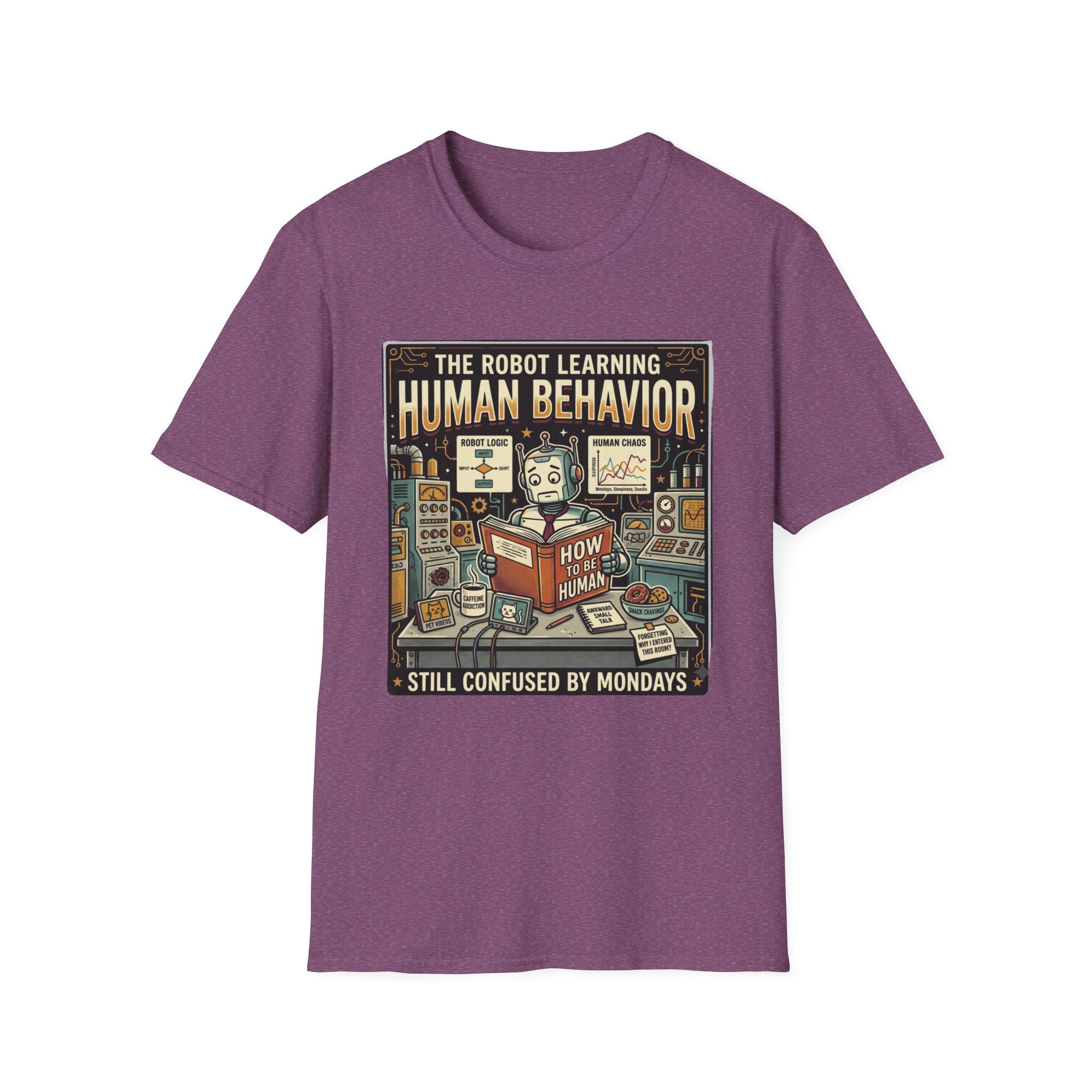 The Robot Learning Human Behavior T-Shirt
