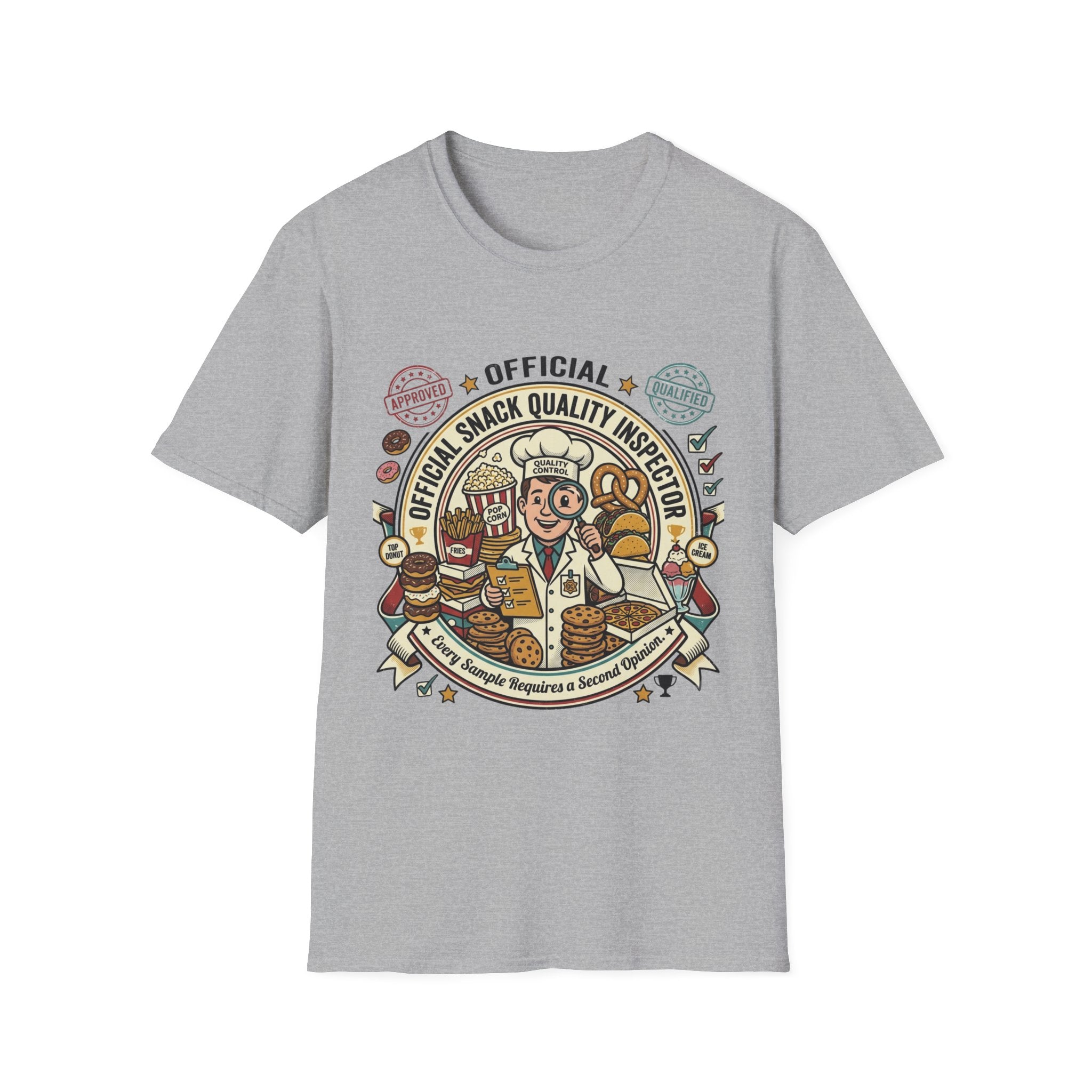 Official Snack Quality Inspector T-Shirt