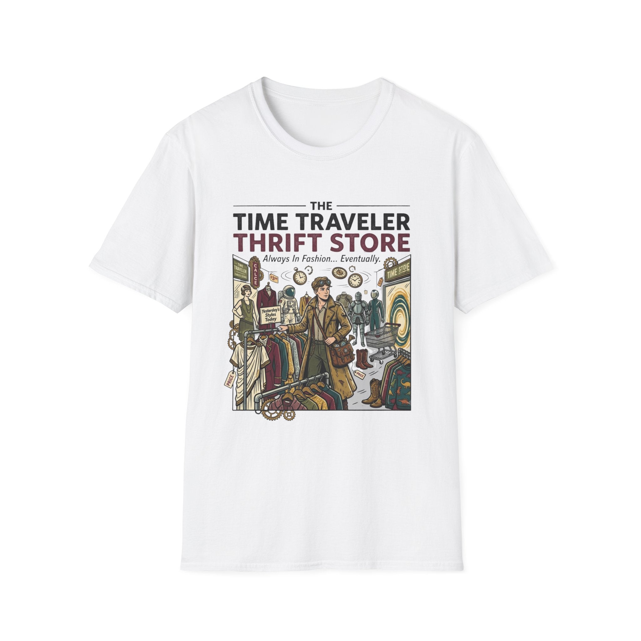 The Time Traveler Thrift Store T-Shirt