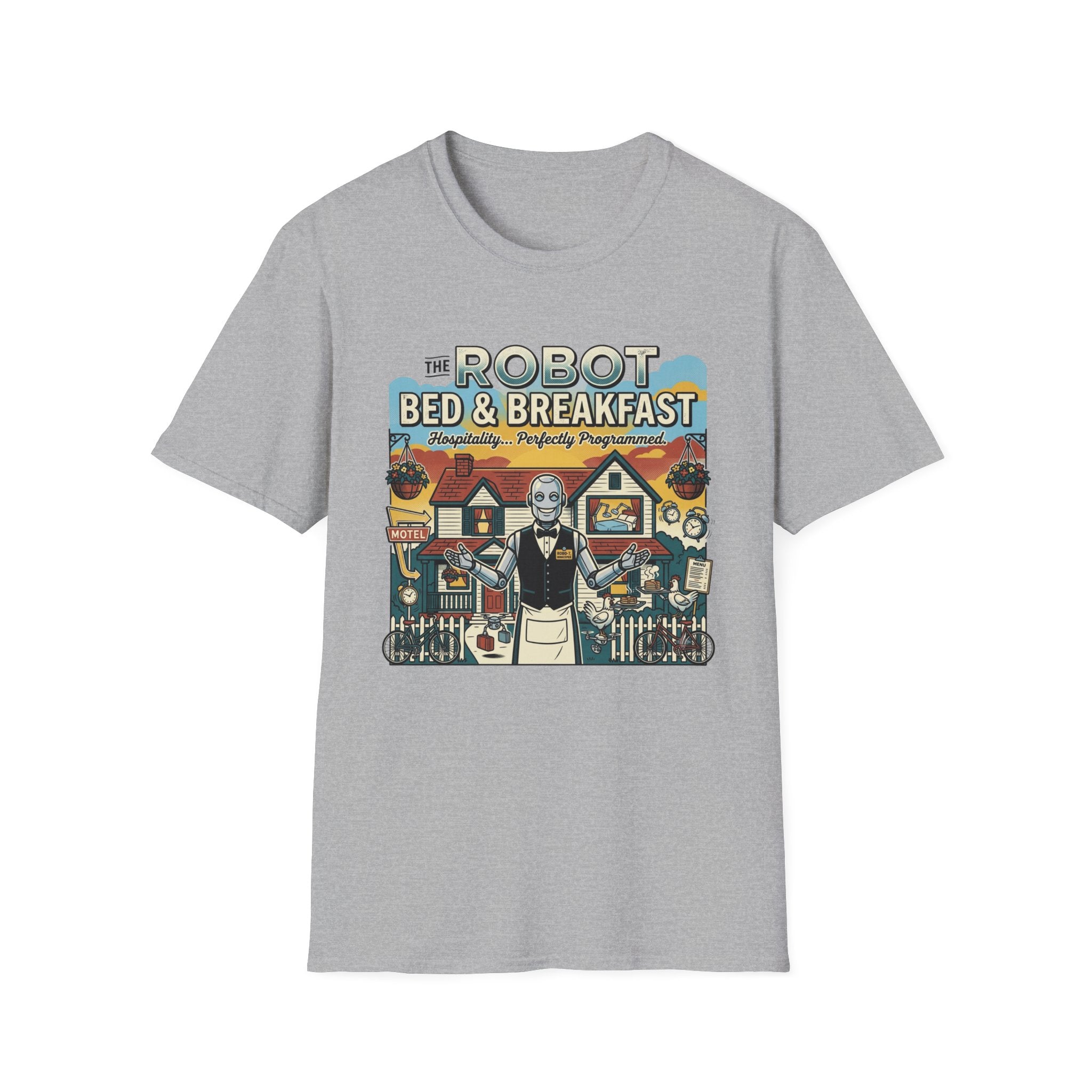 The Robot Bed & Breakfast T-Shirt