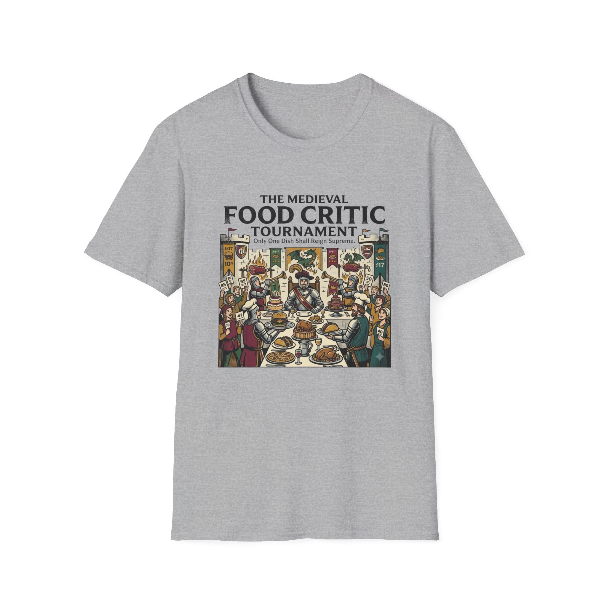 The Medieval Food Critic Tournament T-Shirt