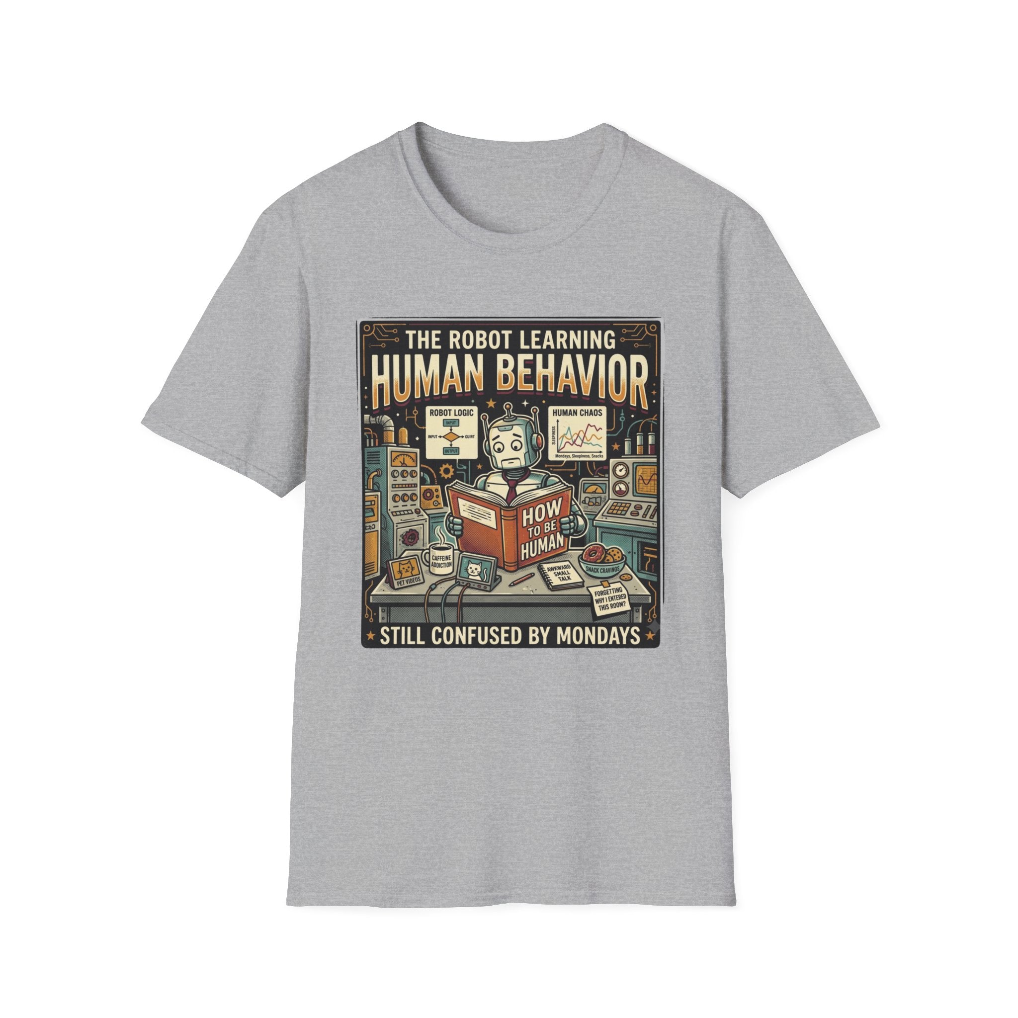 The Robot Learning Human Behavior T-Shirt
