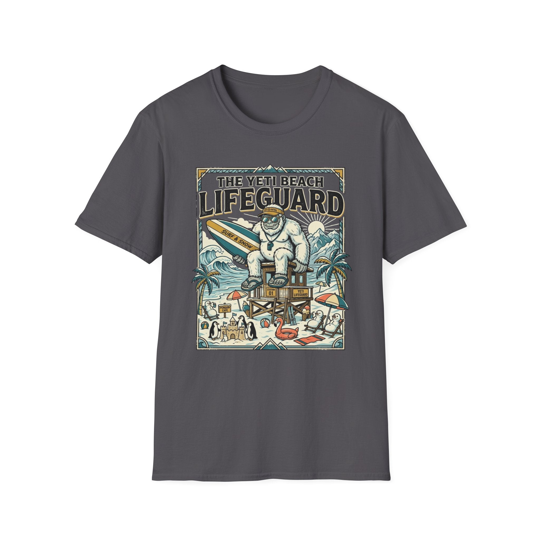 The Yeti Beach Lifeguard T-Shirt