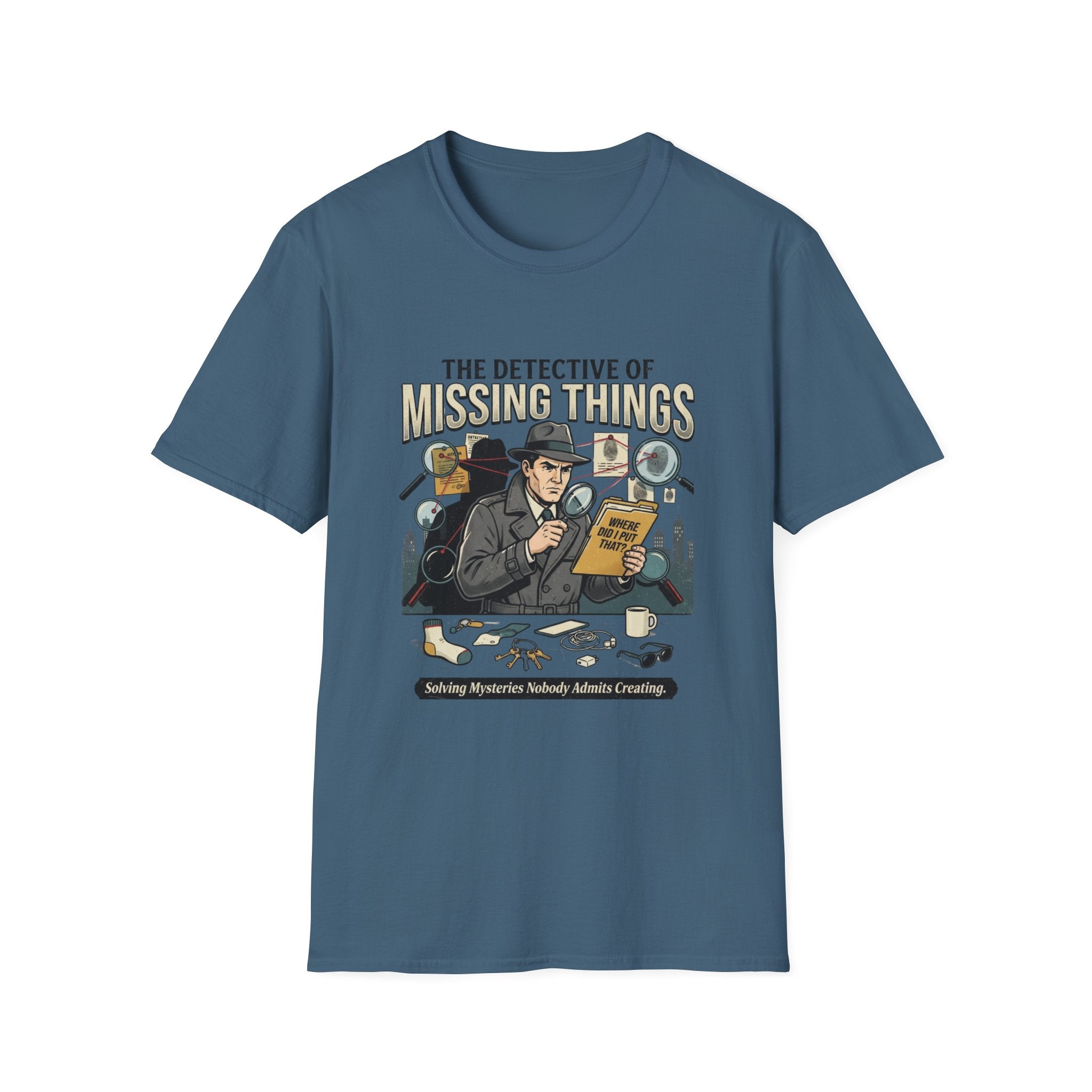 The Detective of Missing Things T-Shirt