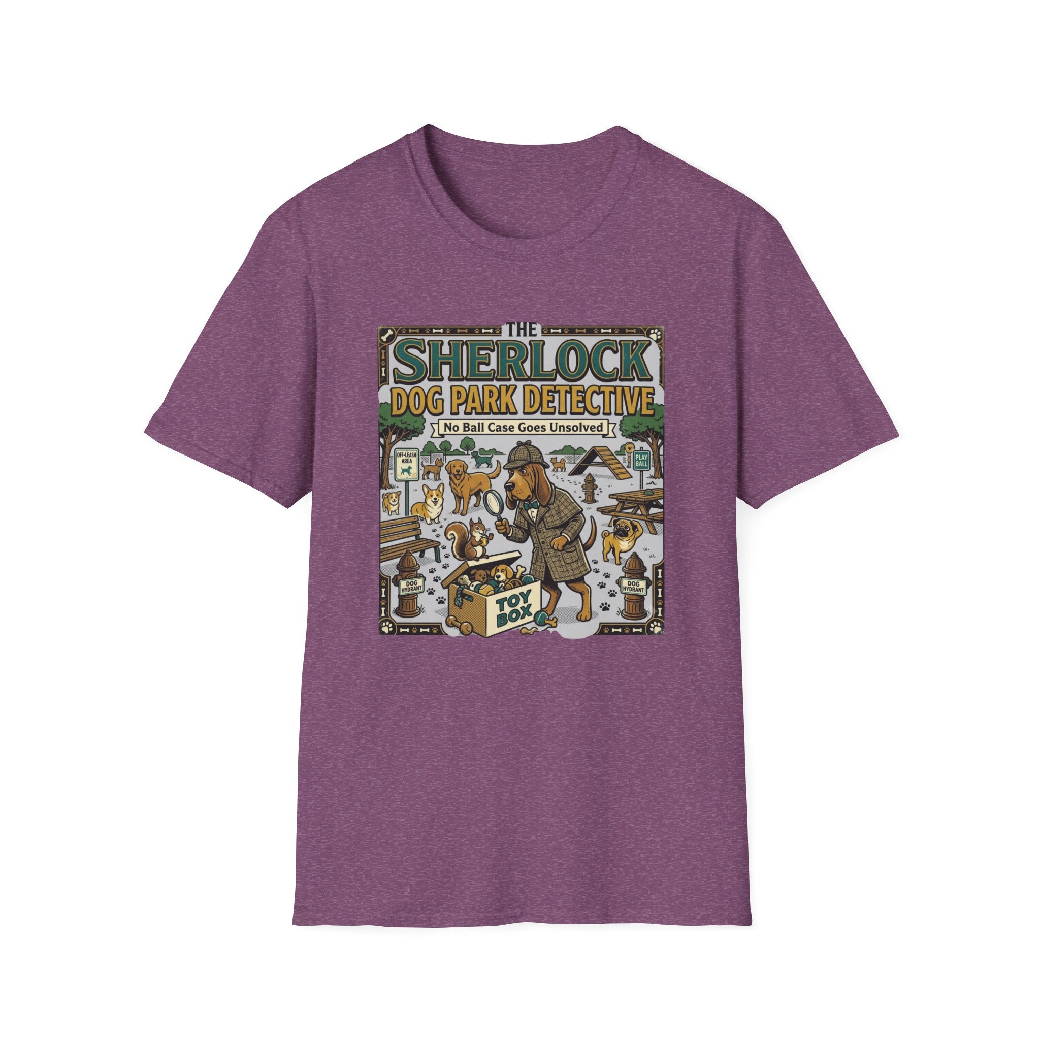 The Sherlock Dog Park Detective T-Shirt