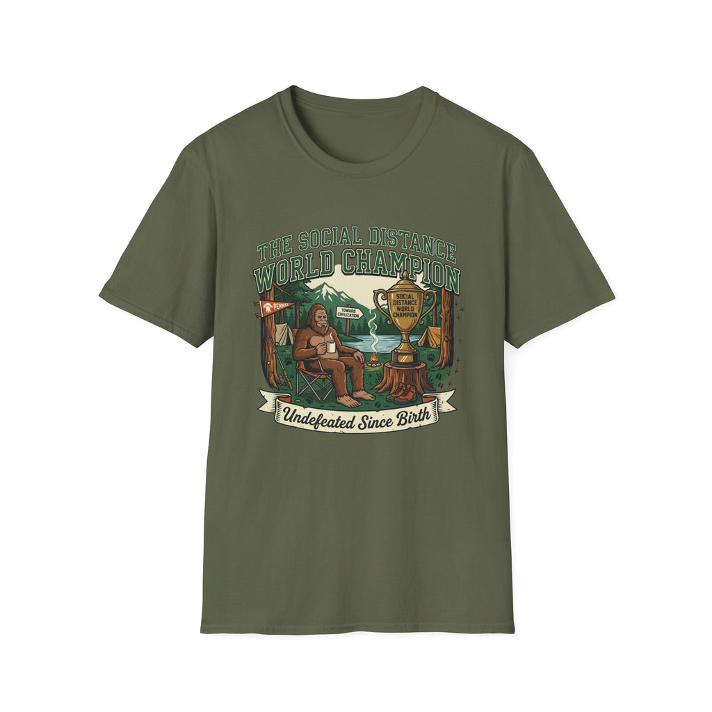 The Social Distance World Champion T-Shirt