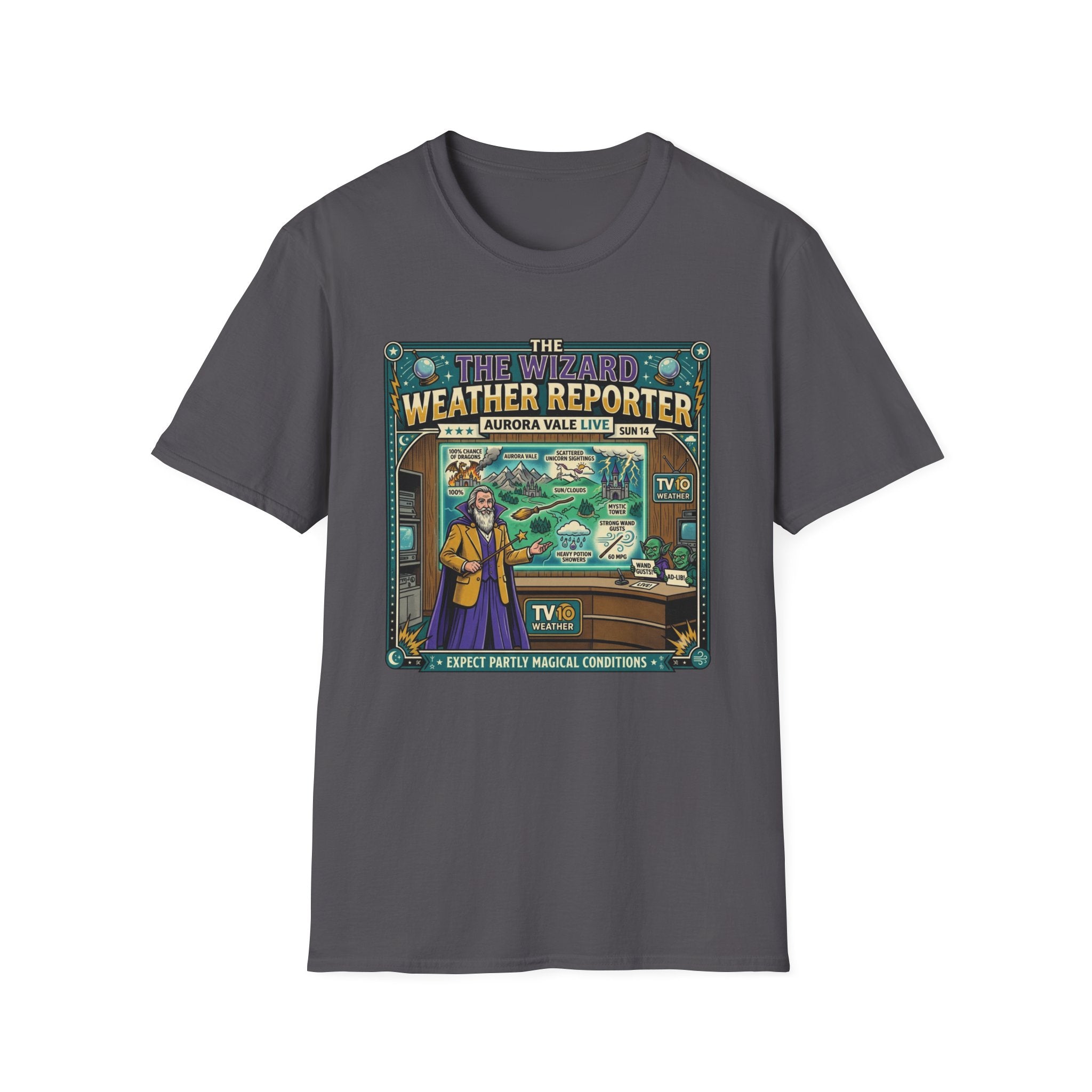 The Wizard Weather Reporter T-Shirt