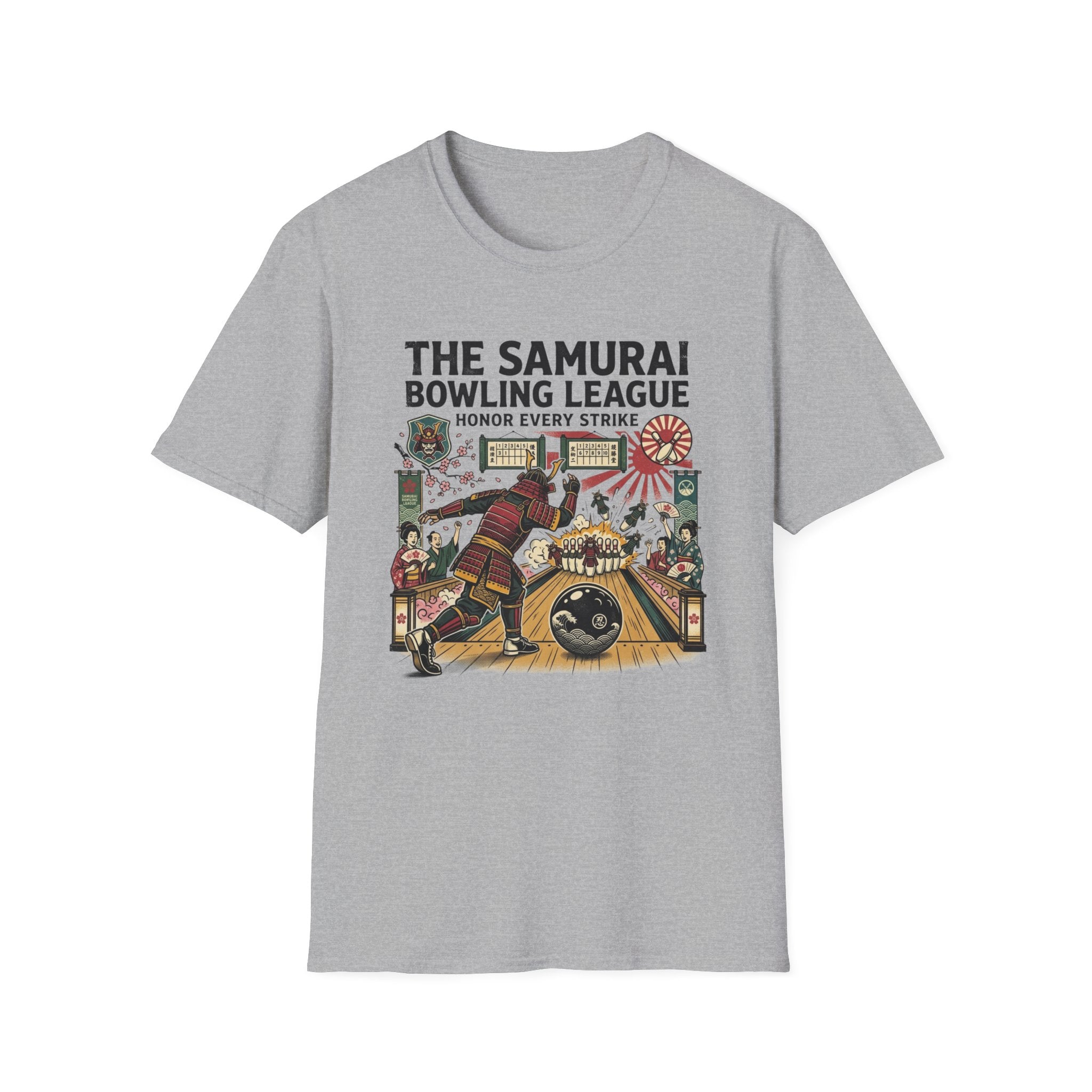 The Samurai Bowling League T-Shirt
