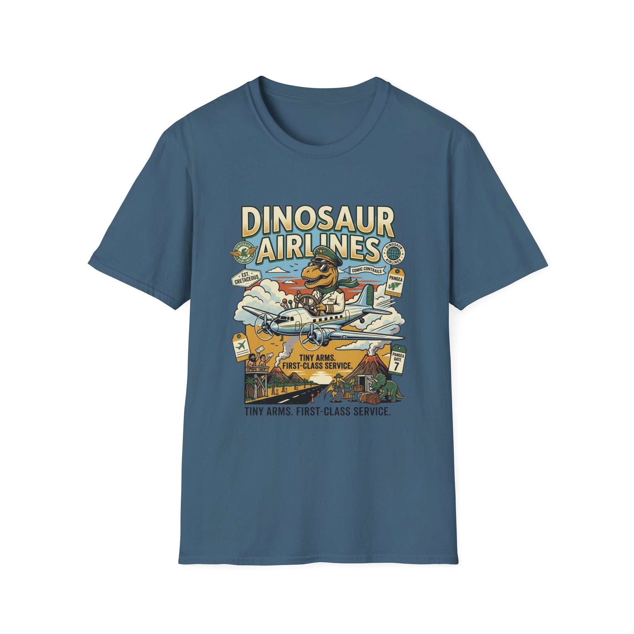 The Dinosaur Airline Pilot T-Shirt