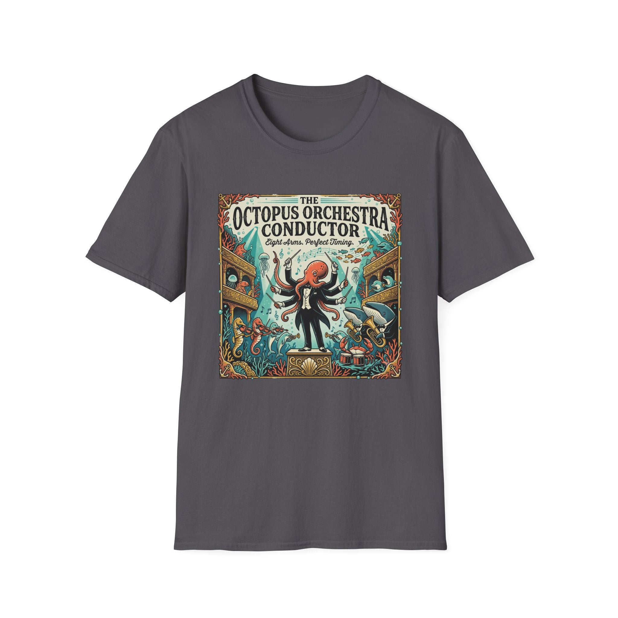 The Octopus Orchestra Conductor T-Shirt