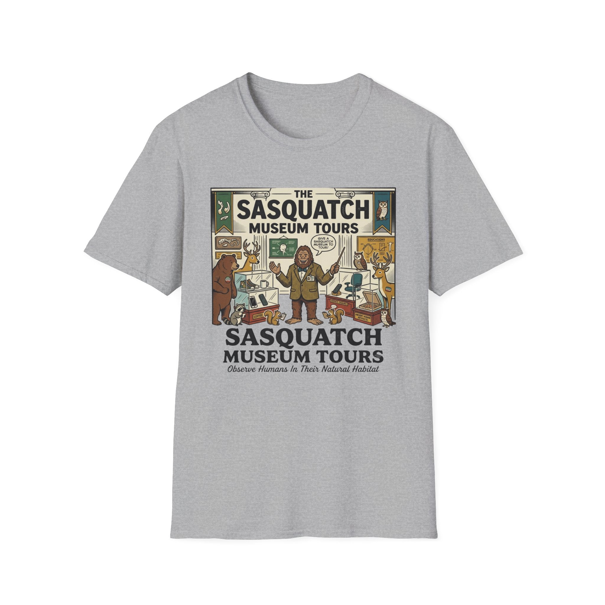 The Sasquatch Museum Tour Guide T-Shirt