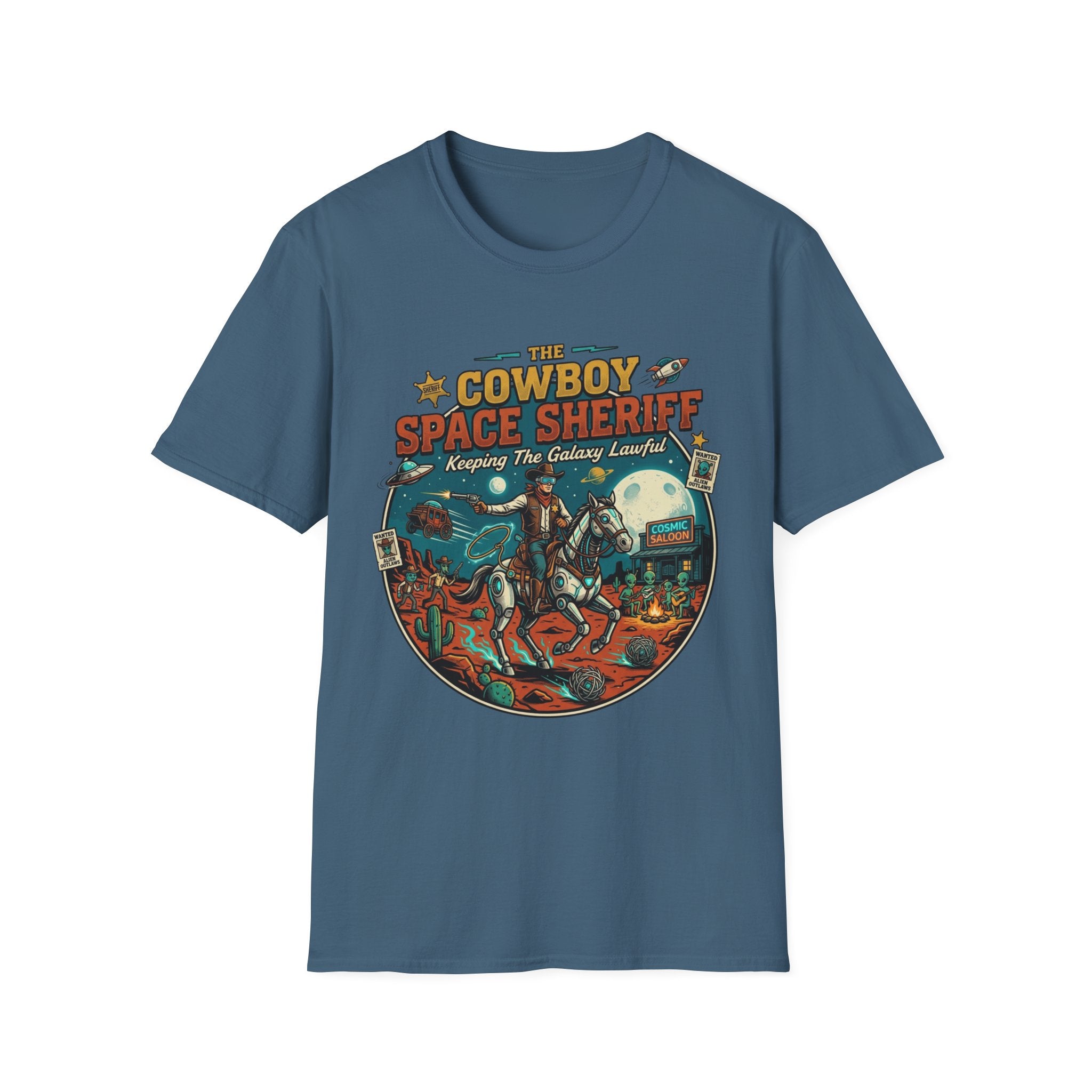 The Cowboy Space Sheriff T-Shirt