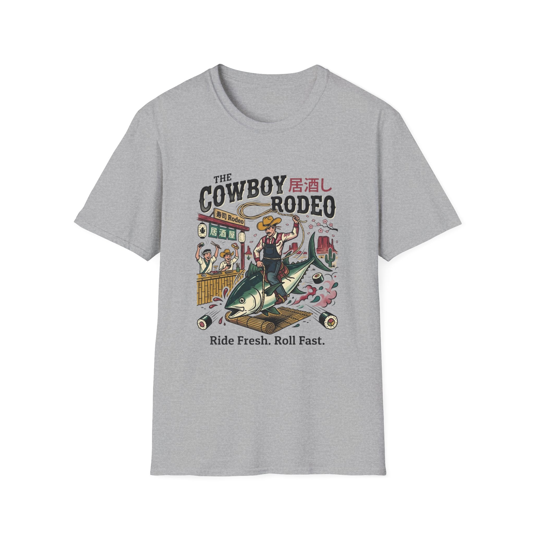 The Cowboy Sushi Rodeo T-Shirt