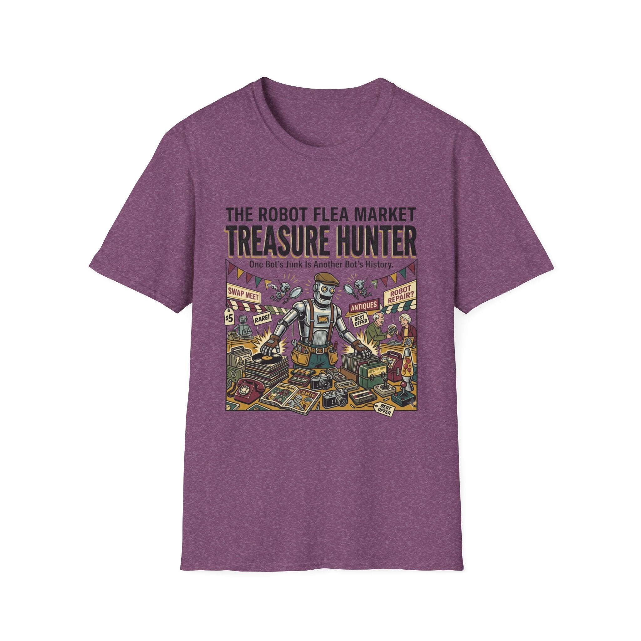 The Robot Flea Market Treasure Hunter T-Shirt