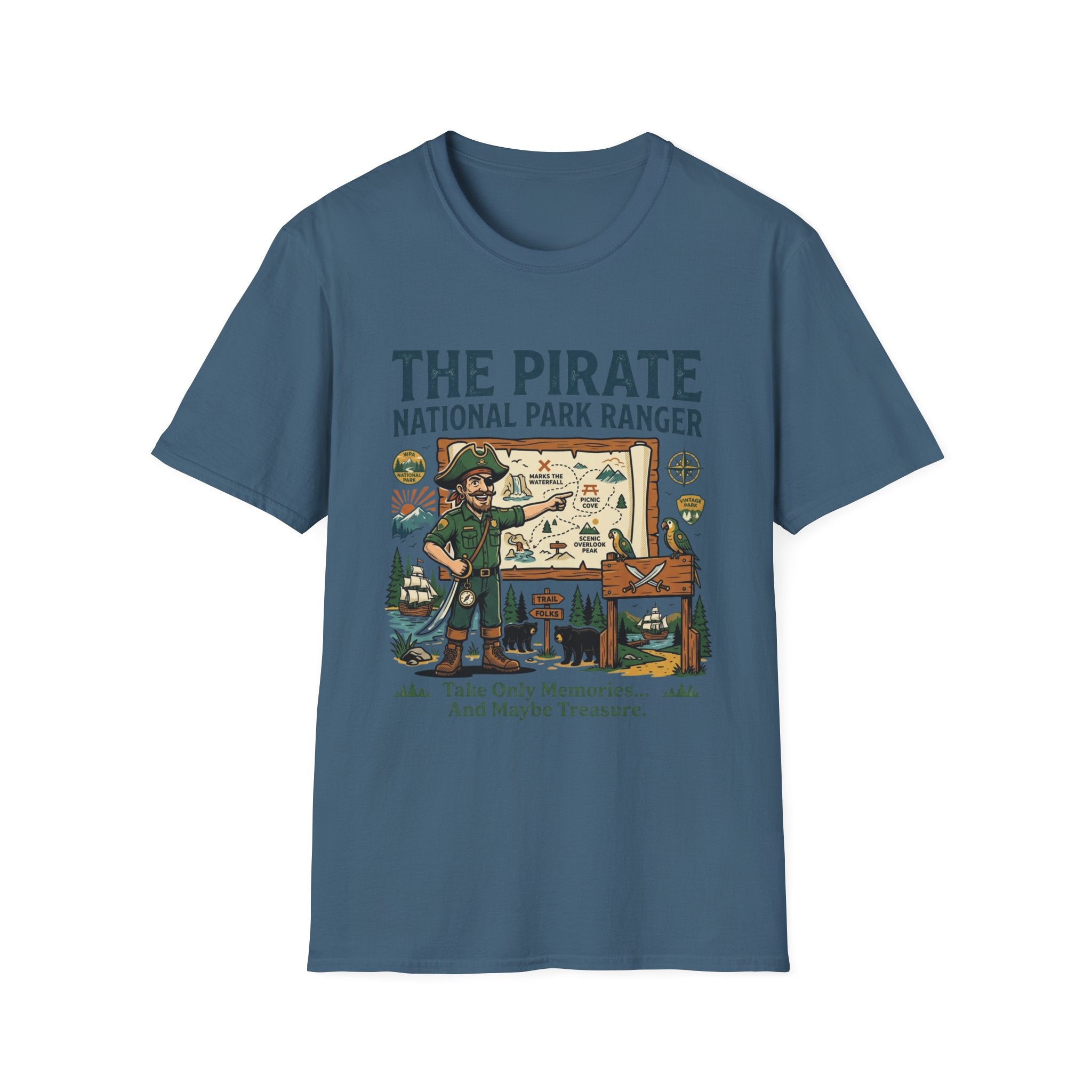 The Pirate National Park Ranger T-Shirt