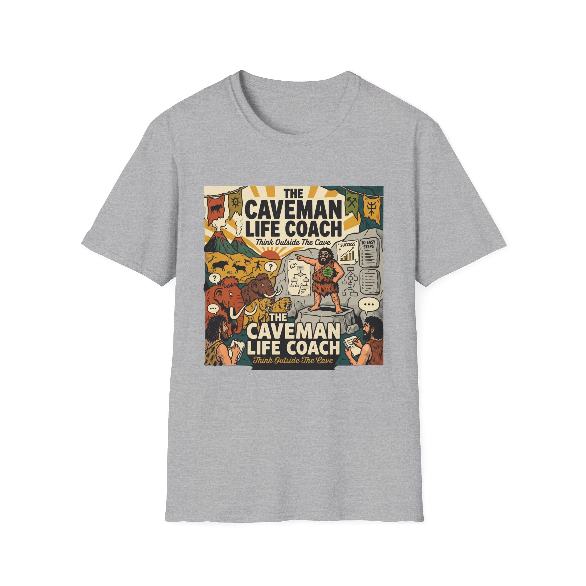 The Caveman Life Coach T-Shirt