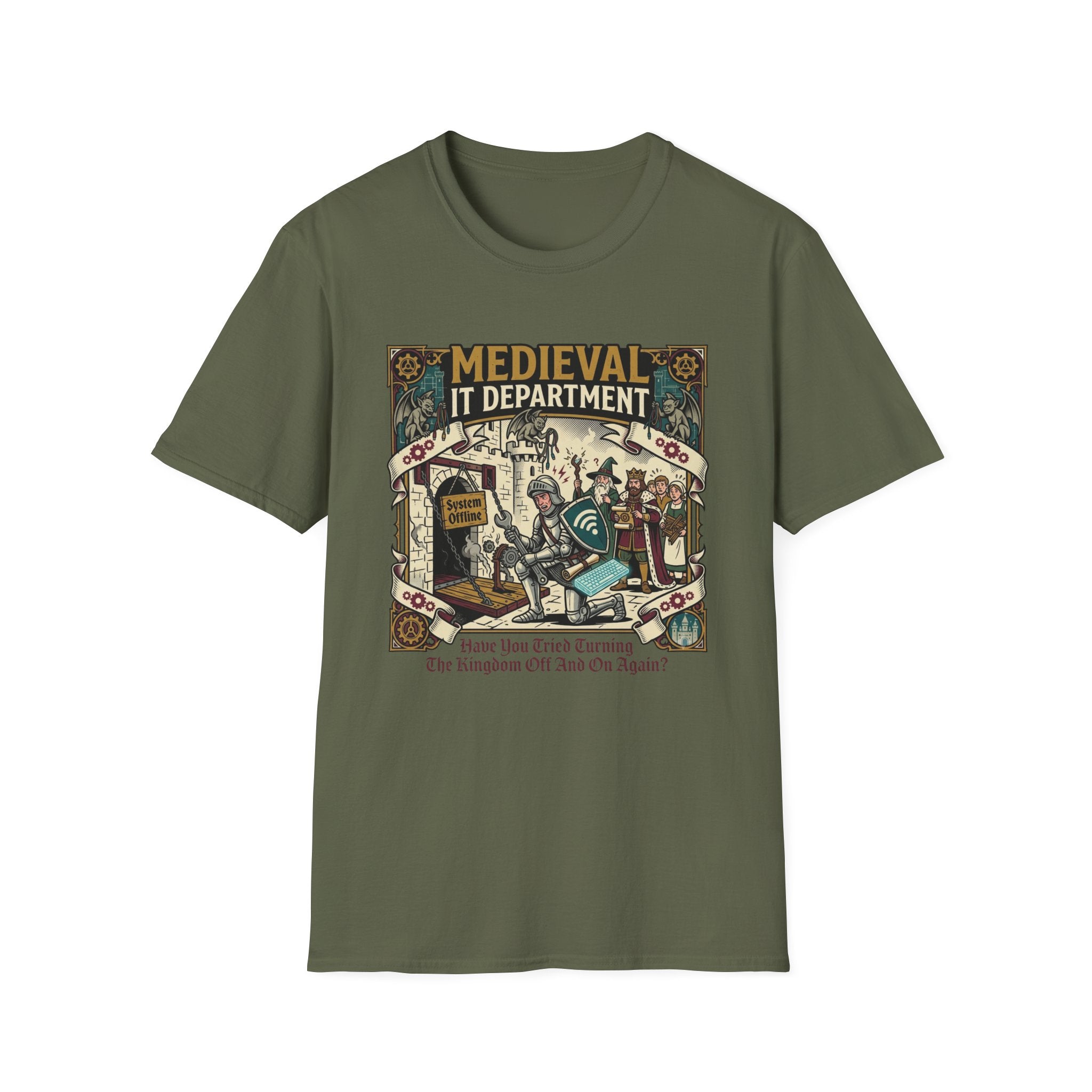 The Medieval IT Department T-Shirt