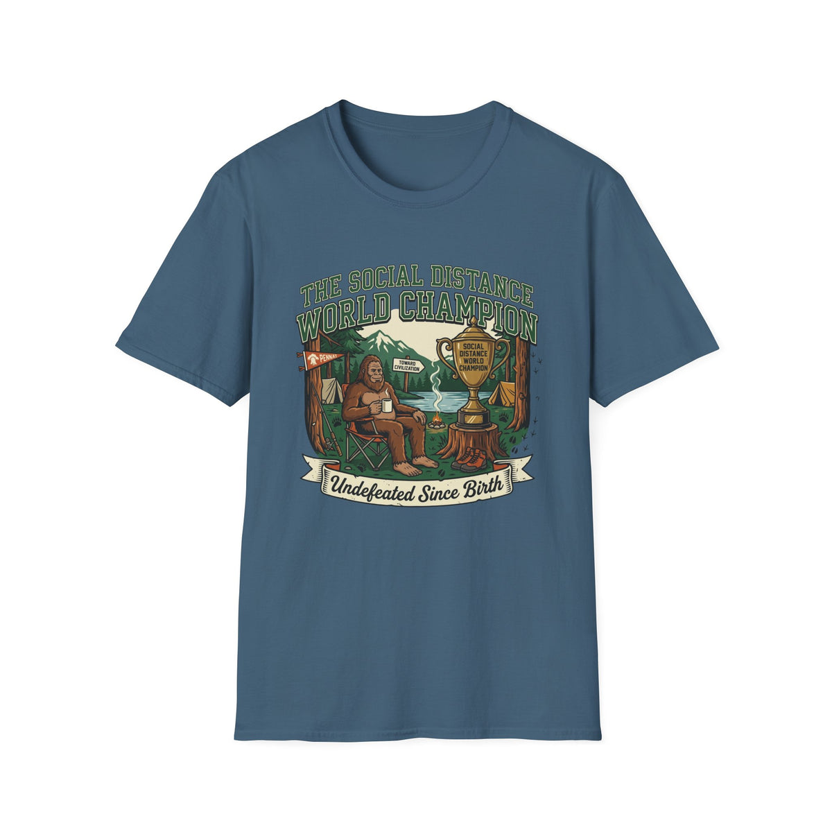 The Social Distance World Champion T-Shirt