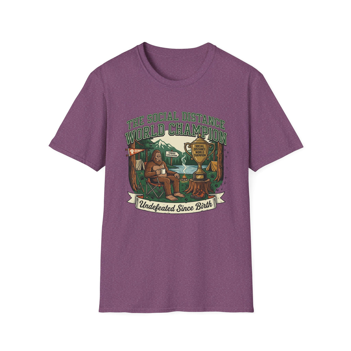 The Social Distance World Champion T-Shirt