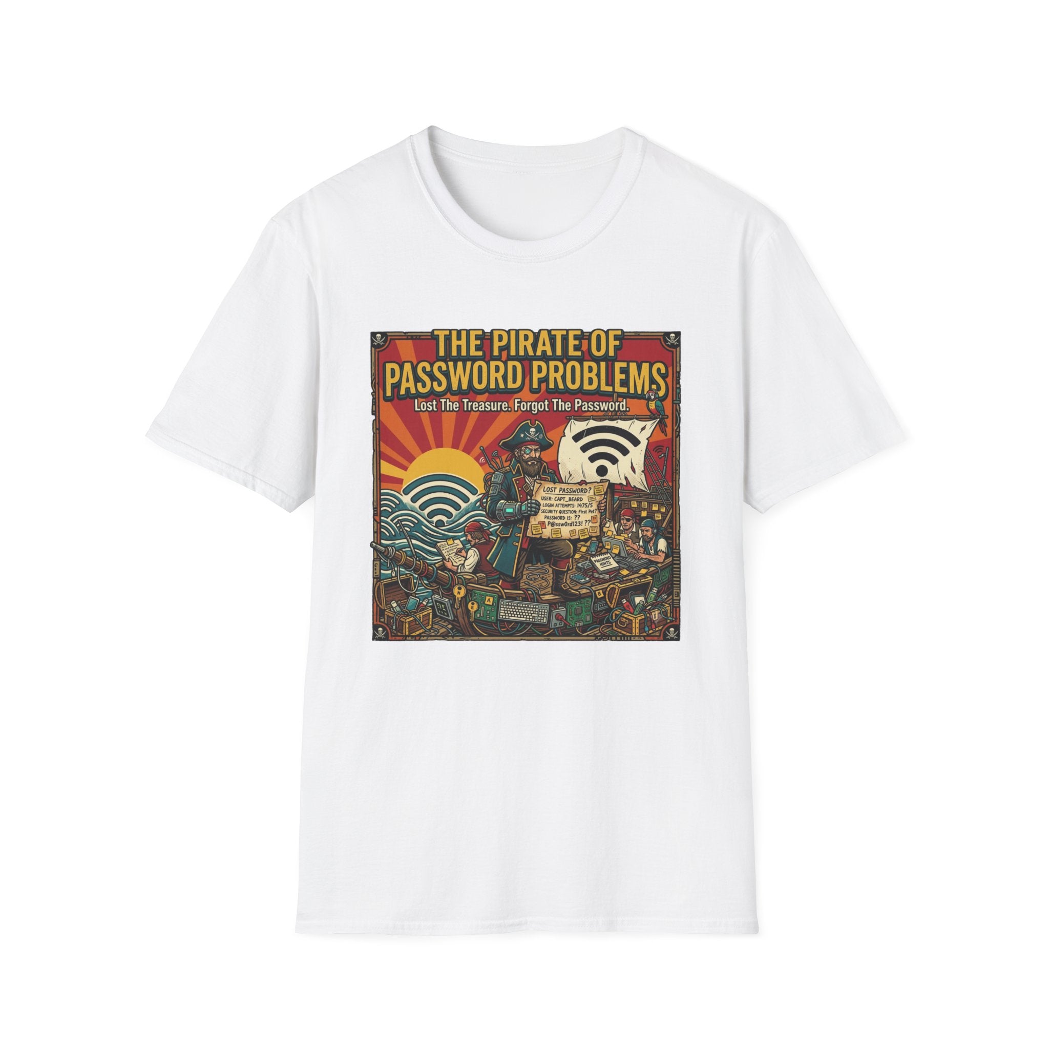 The Pirate of Password Problems T-Shirt