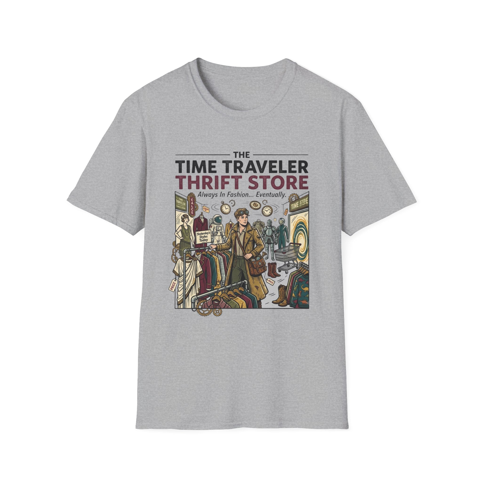 The Time Traveler Thrift Store T-Shirt