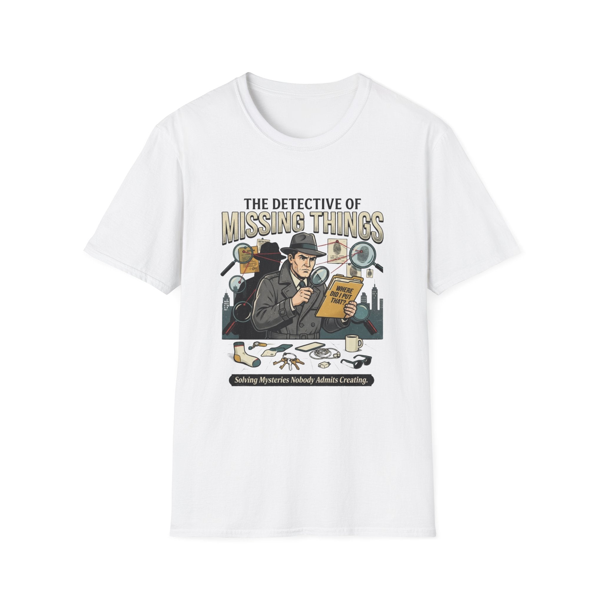 The Detective of Missing Things T-Shirt