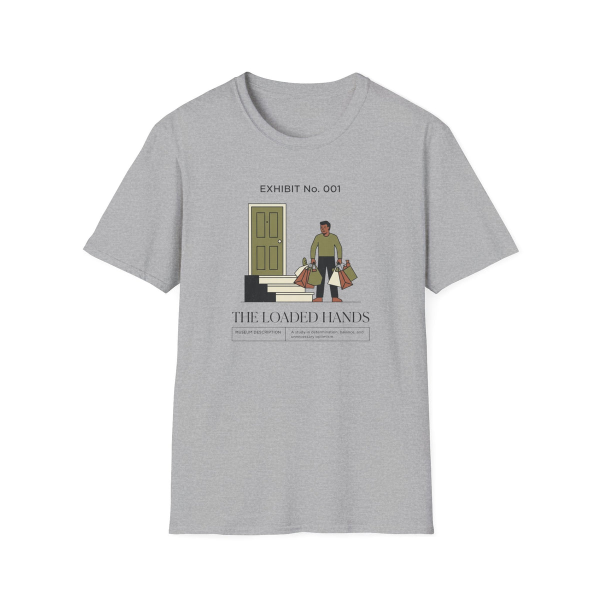 Exhibit No. 001 - The Loaded Hands T-Shirt