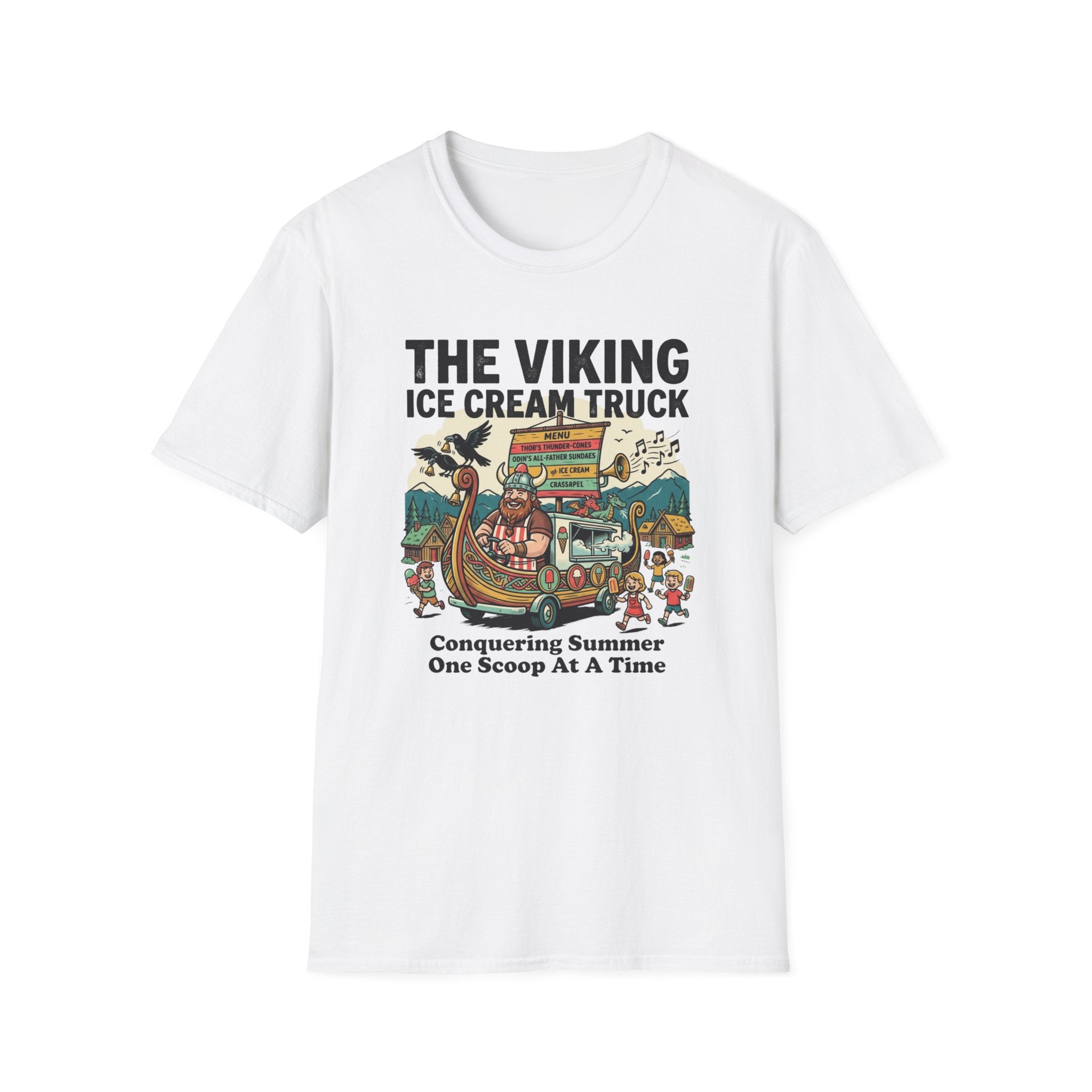 The Viking Ice Cream Truck T-Shirt