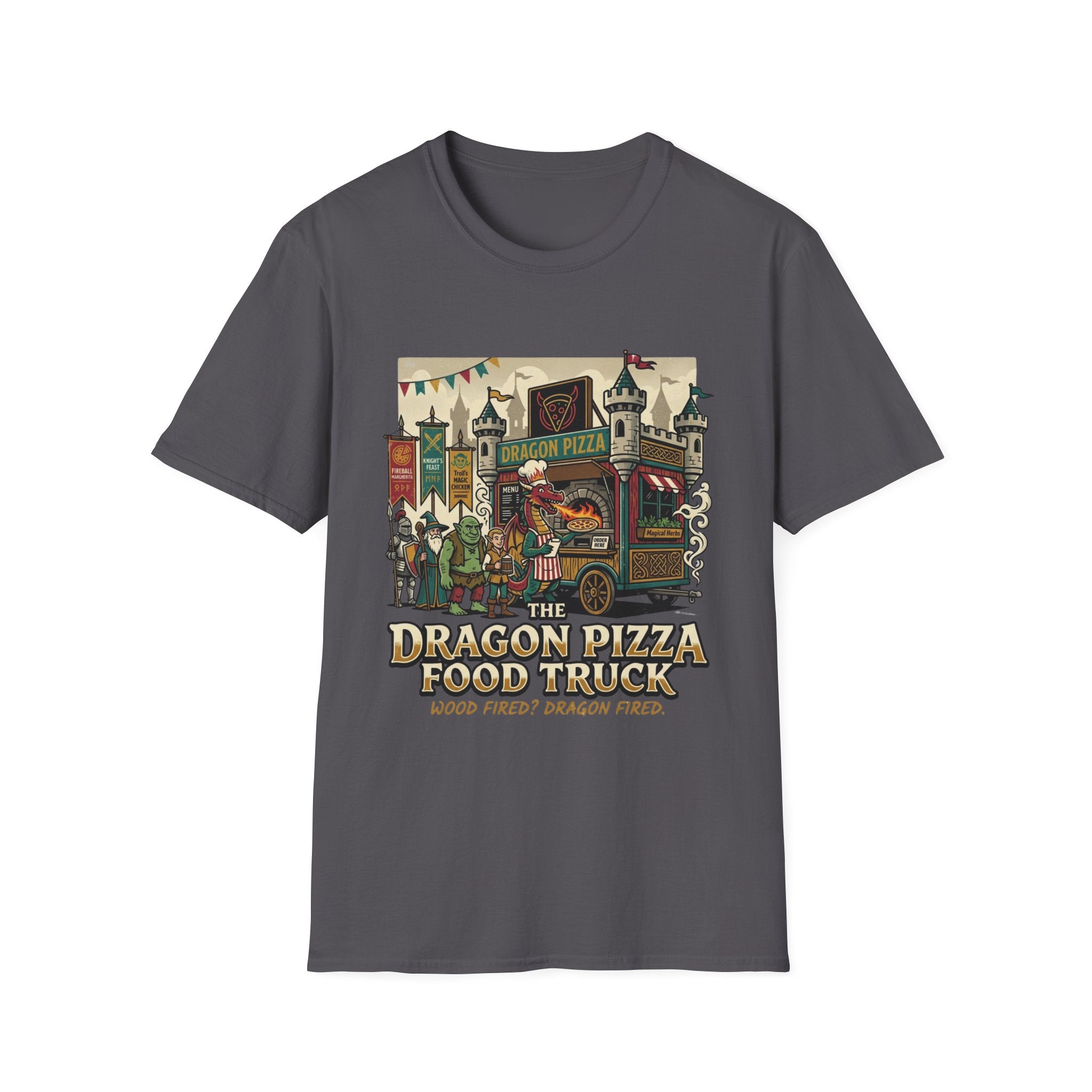 The Dragon Pizza Food Truck T-Shirt
