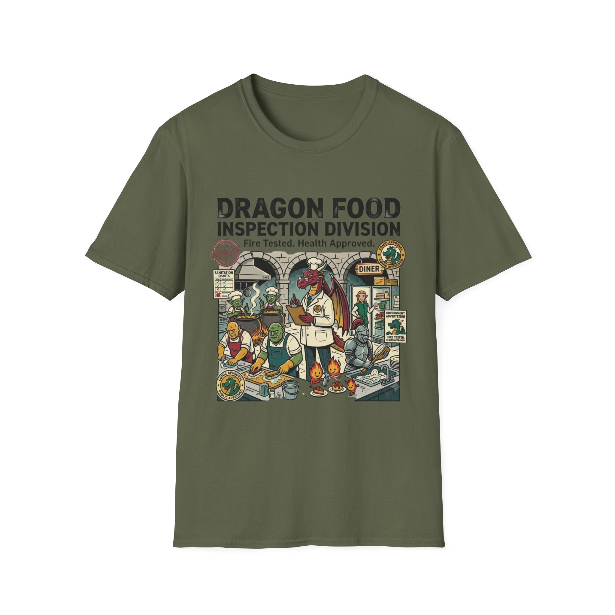 The Dragon Food Inspector T-Shirt